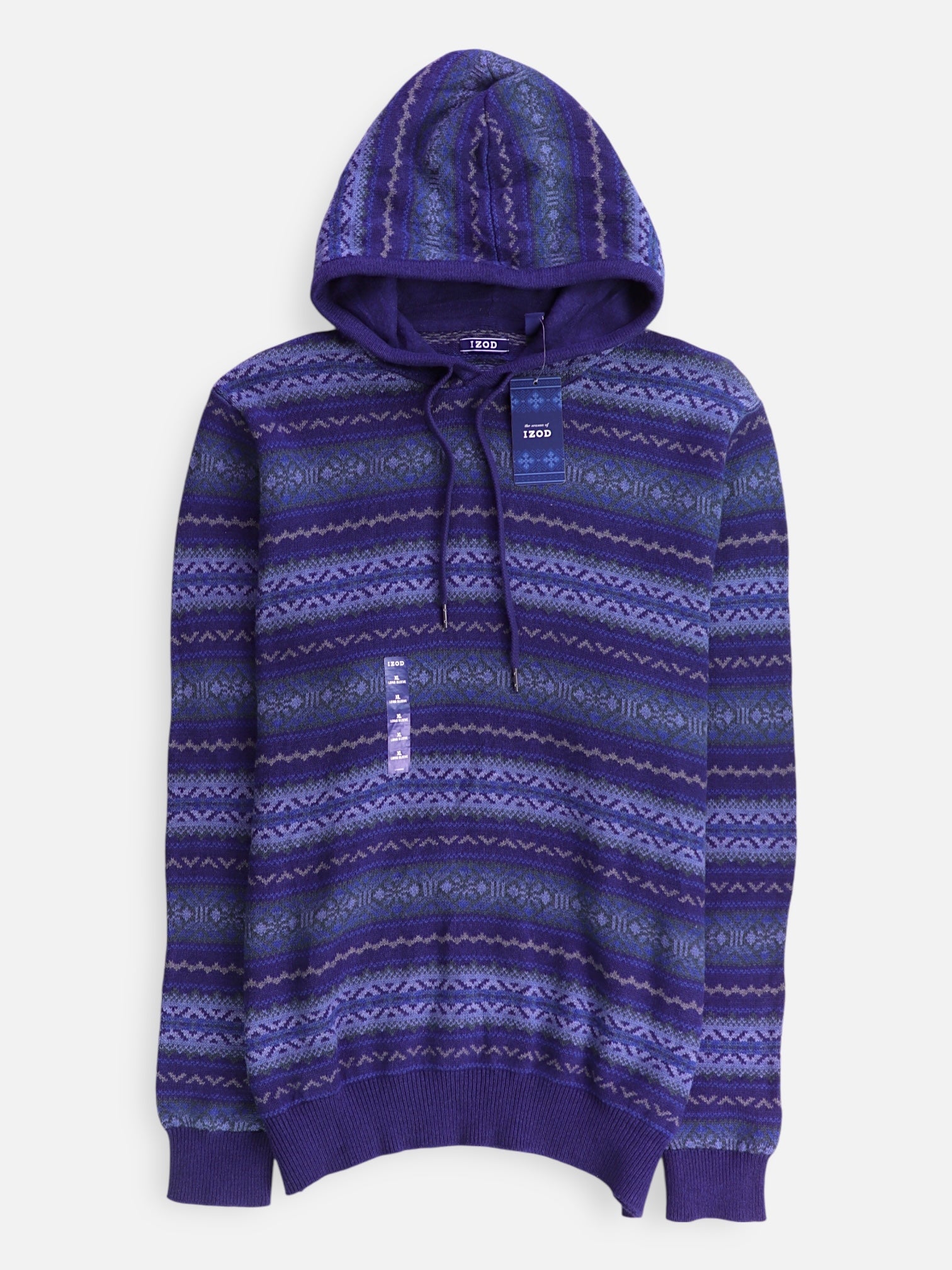 Izod Sudadera Hoodie Basic - Hombre - XL