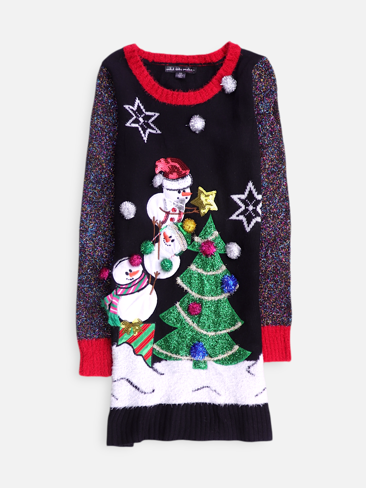 Sueter Knit Navideño - Mujer - XS