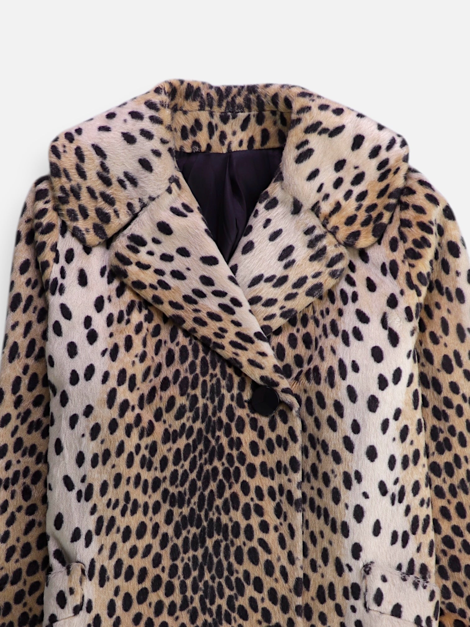 Abrigo Casual Animal Print - Mujer - XL