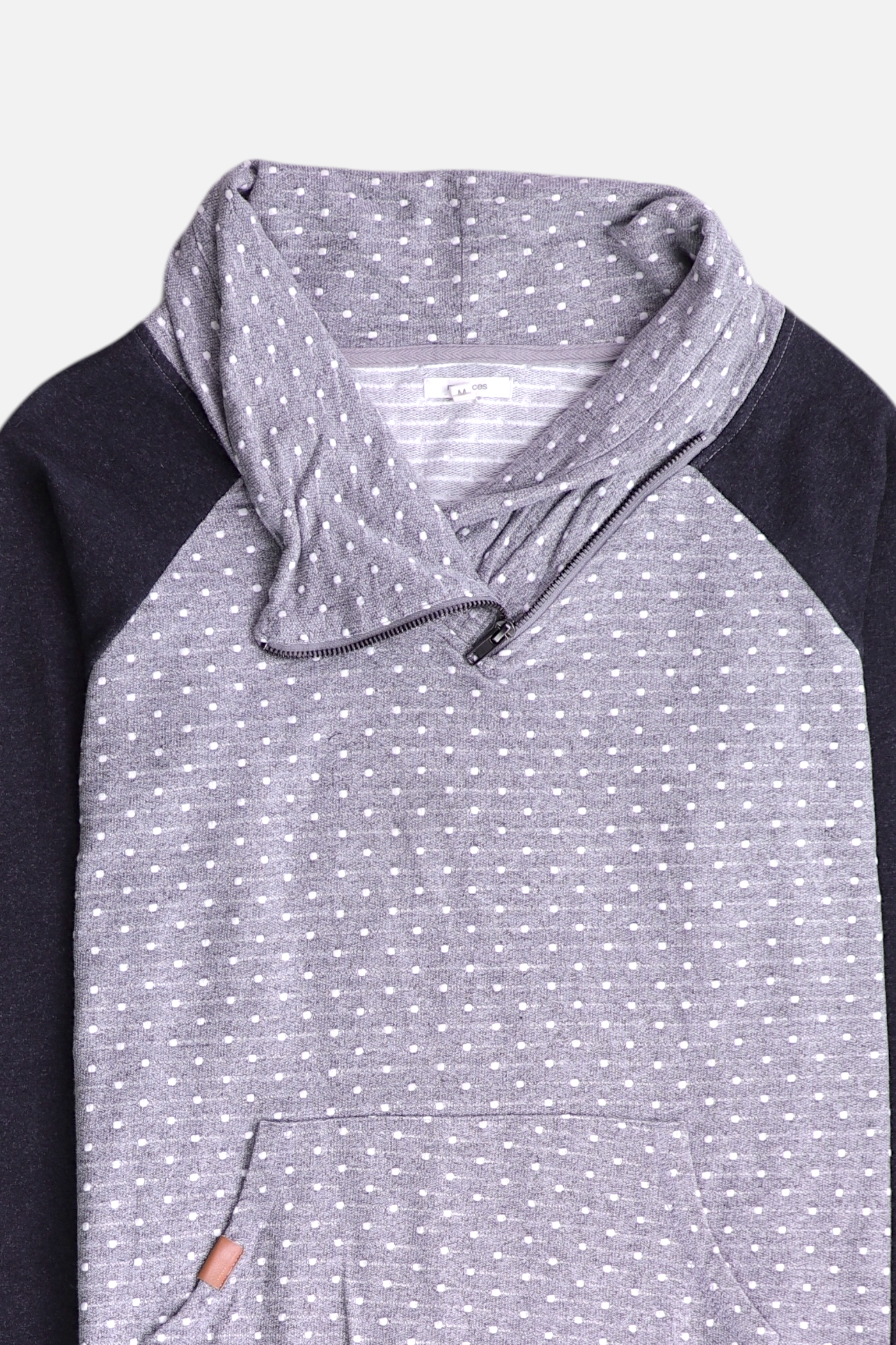 Sudadera Fleece Color Block - Mujer - Medium