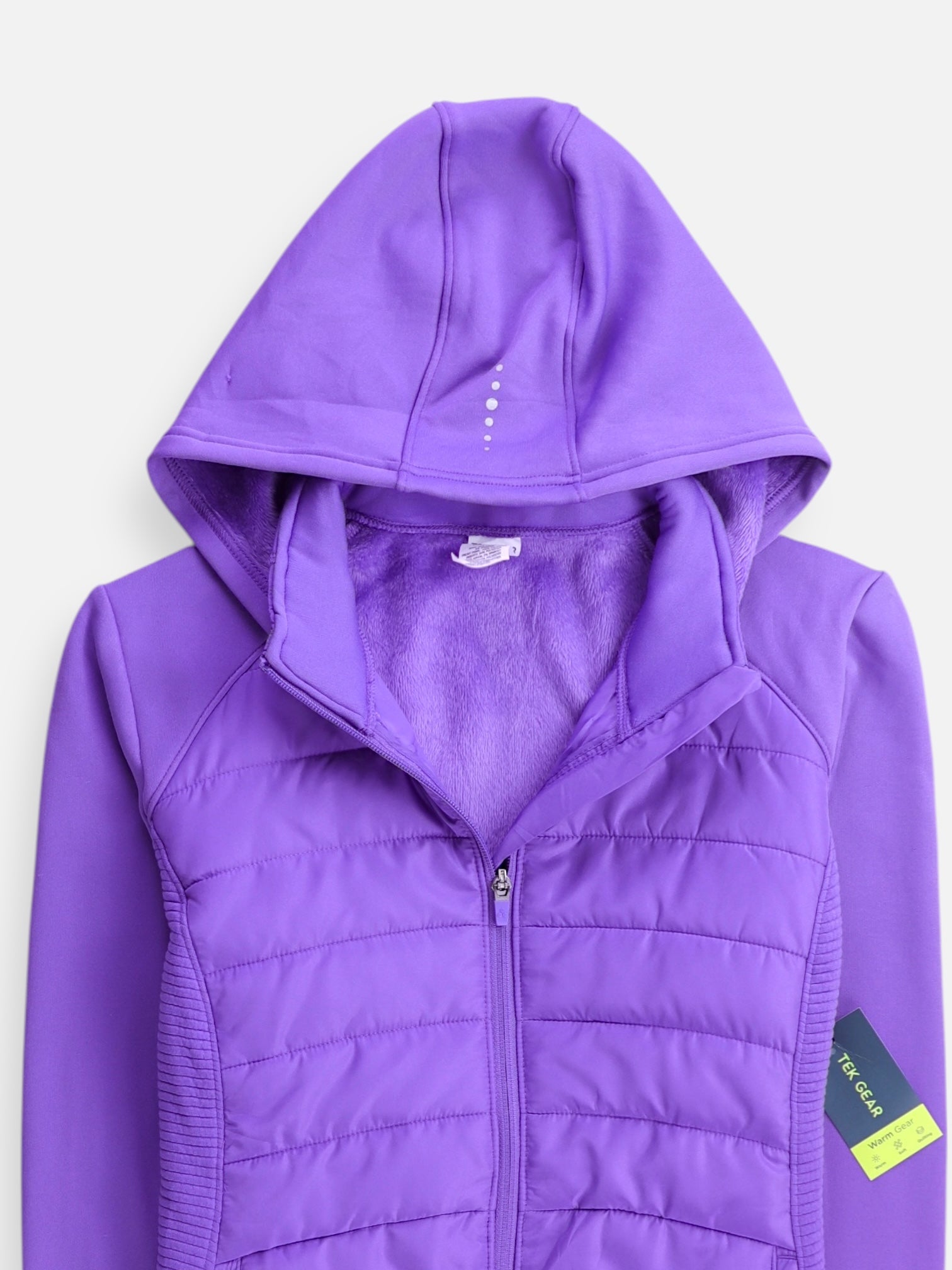 TEK GEAR Sudadera Hoodie Deportivo - Mujer - Large