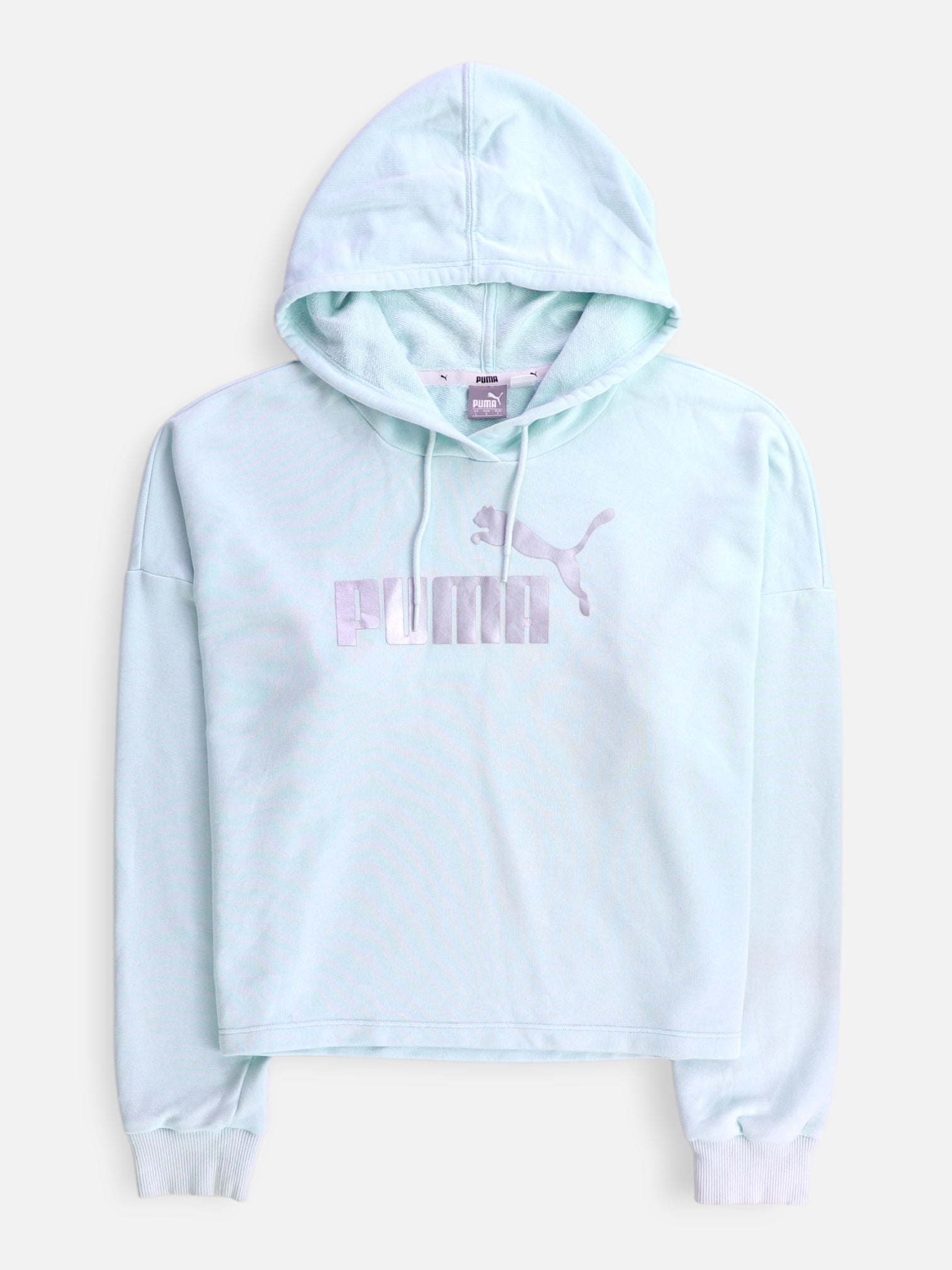 Puma Sudadera Hoodie Crop Top - Mujer - Large