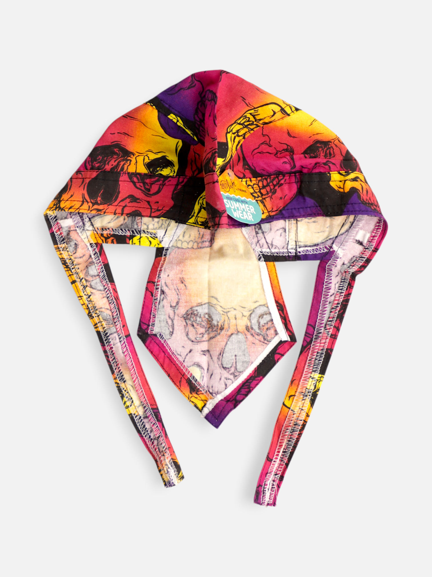 Pañuelo Para Casco Ciclismo, Motociclismo o Correr - Hombre - Talla Única (One Size)