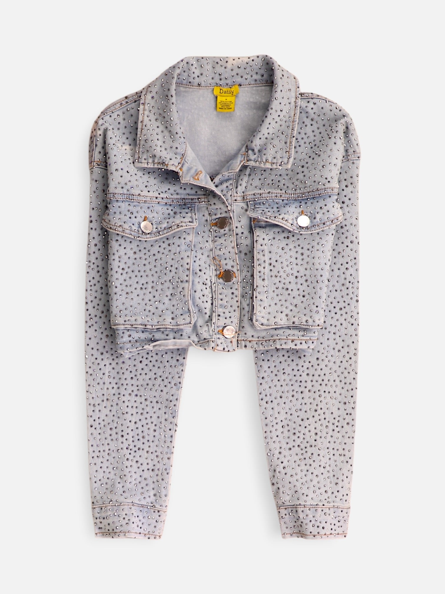 Chaqueta Denim  Crop Top - Mujer - Small
