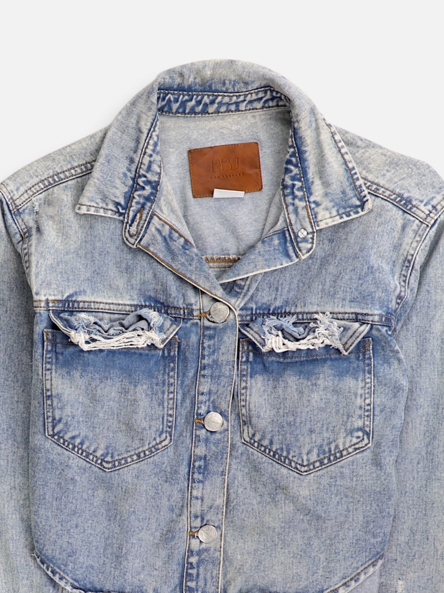 Chaqueta Denim  Crop Top - Mujer - Small