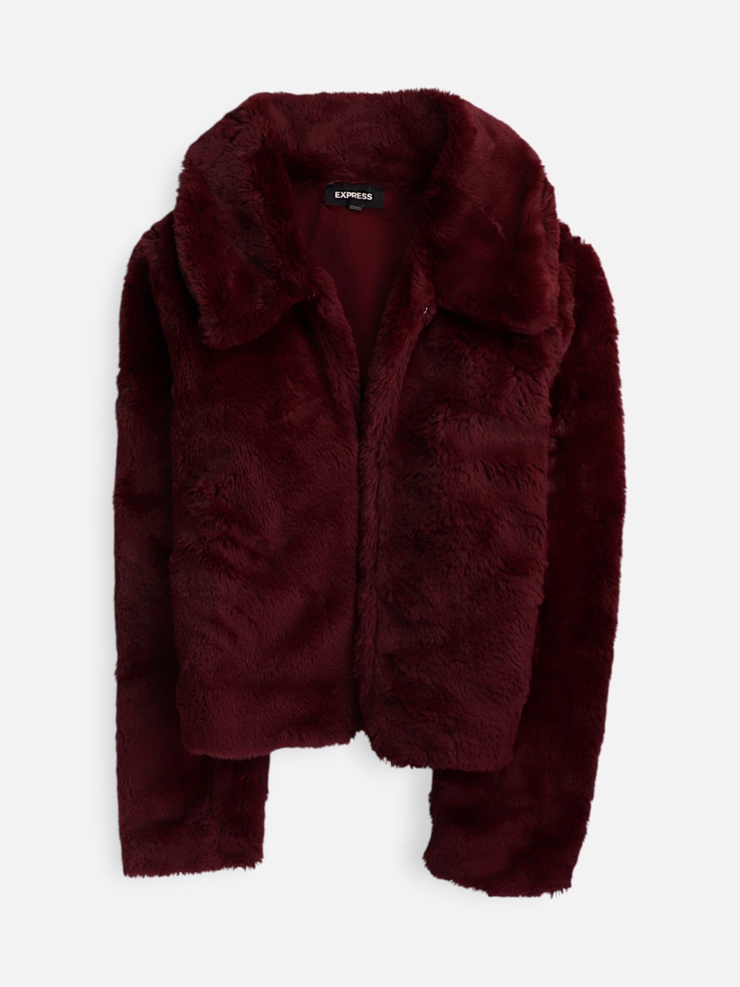 EXPRESS Chaqueta Casual Teddy - Mujer - XS