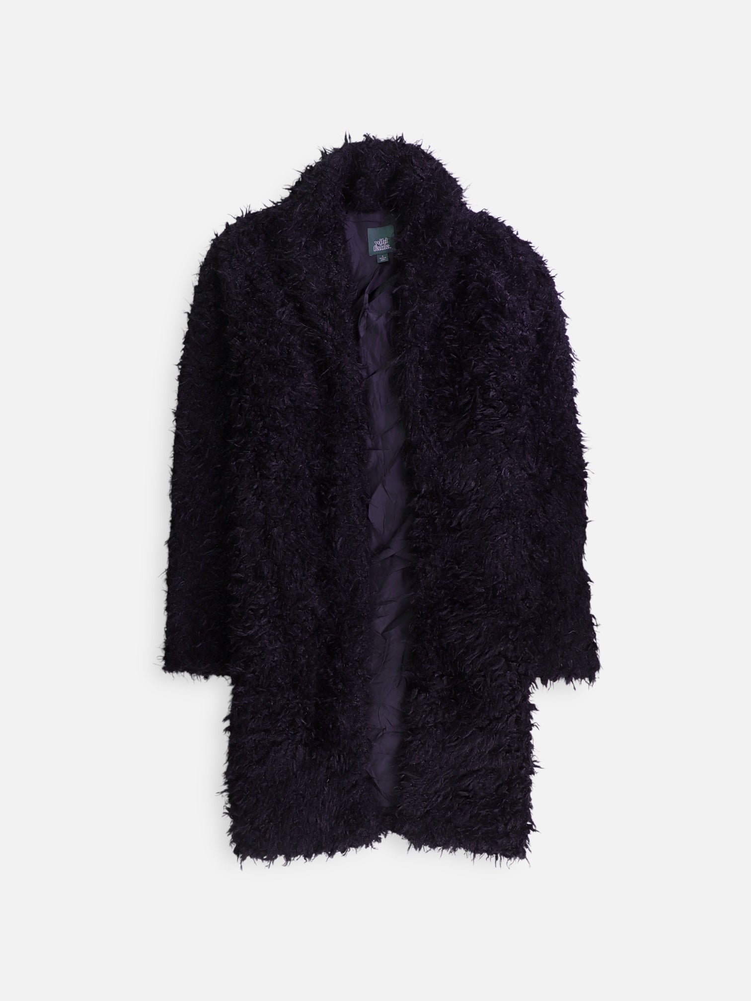 Wild Fable Abrigo Casual Teddy - Mujer - Small