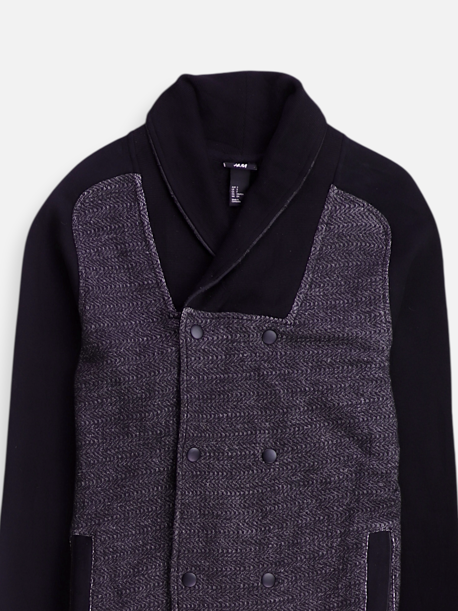 H&M Sudadera Fleece Basic - Hombre - Small