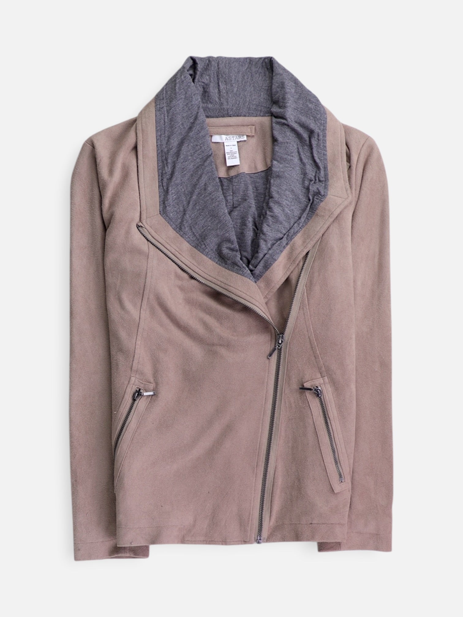 Chaqueta Casual Suede - Mujer - Small