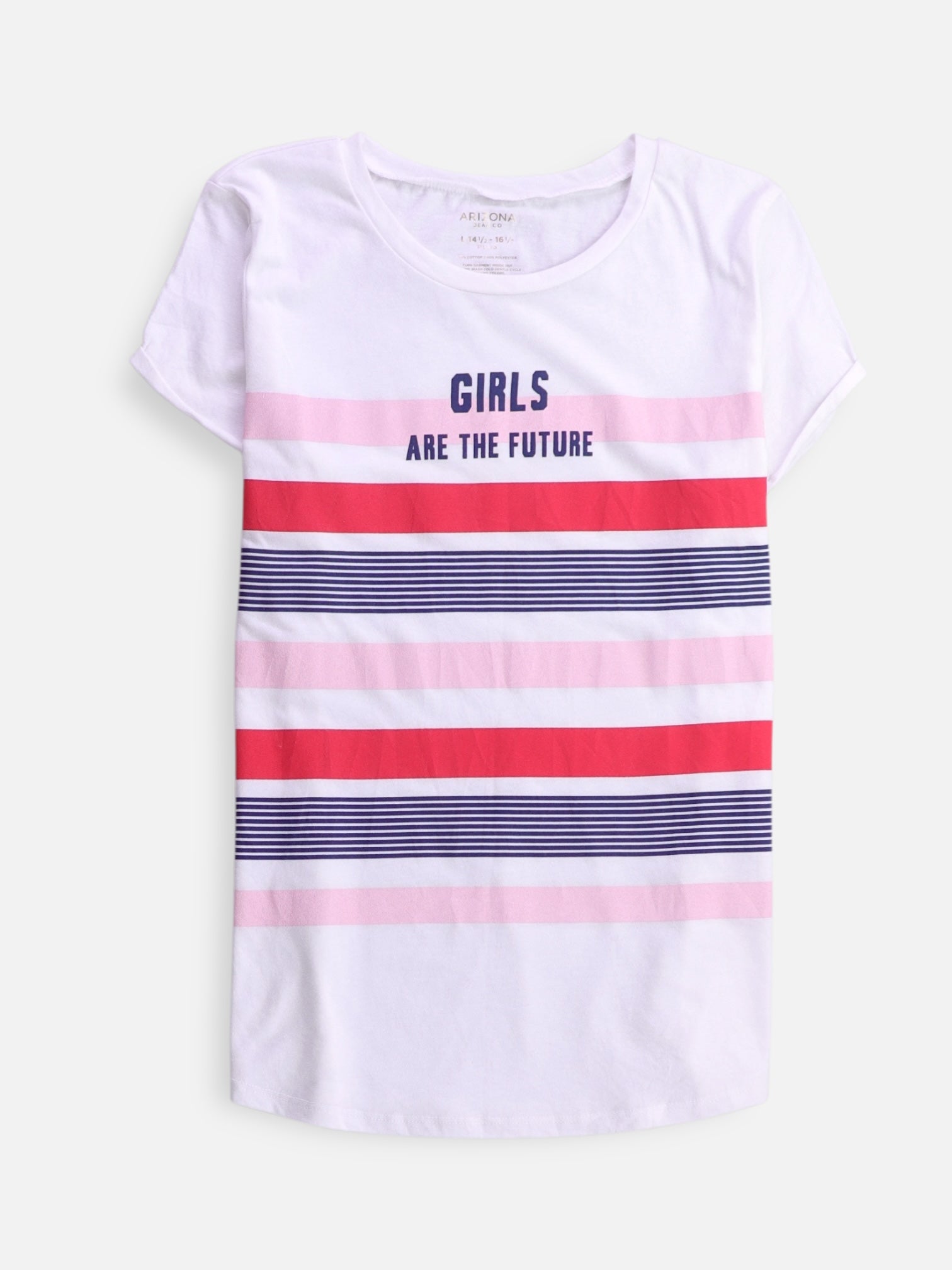 ARIZONA Camiseta Color Block - Niña - Large - 14-16Y (Años)
