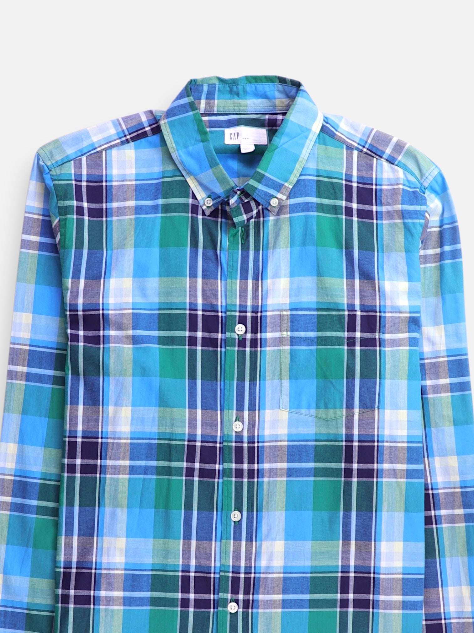 GAP Camisa Casual - Hombre - Large