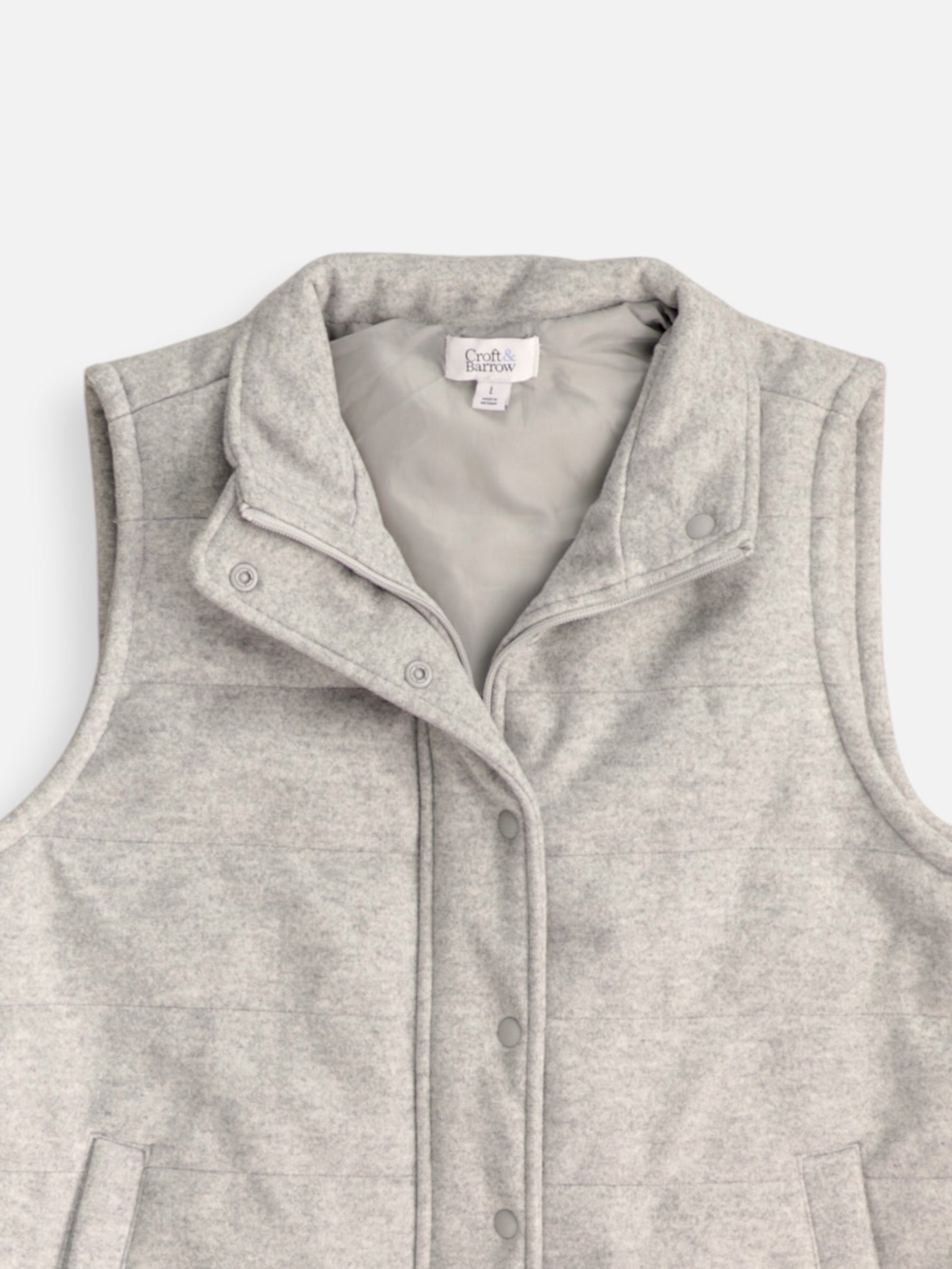 Croft & Barrow Chaleco Casual - Hombre - Large