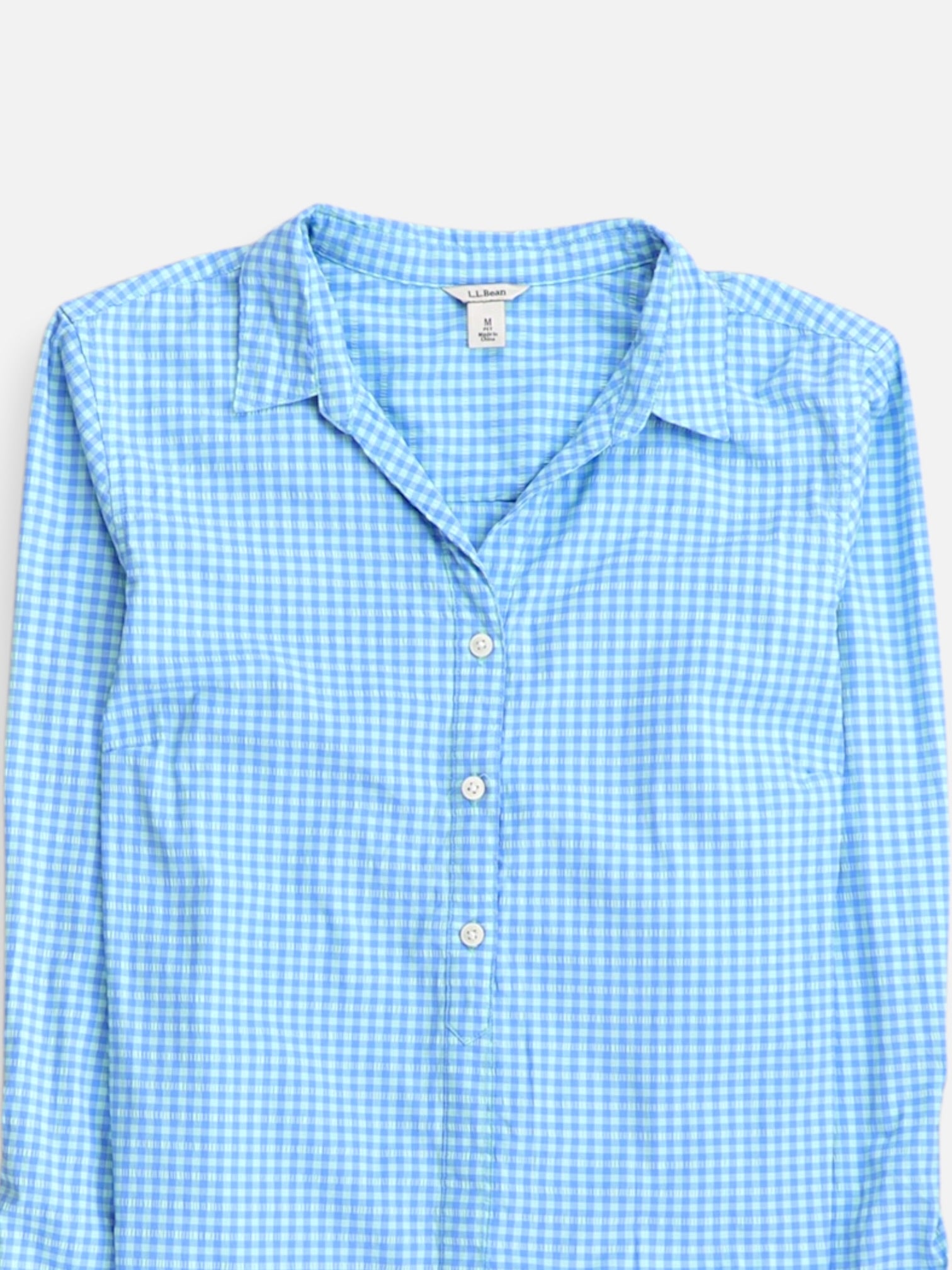 LL BEAN Blusa Casual - Mujer - Medium