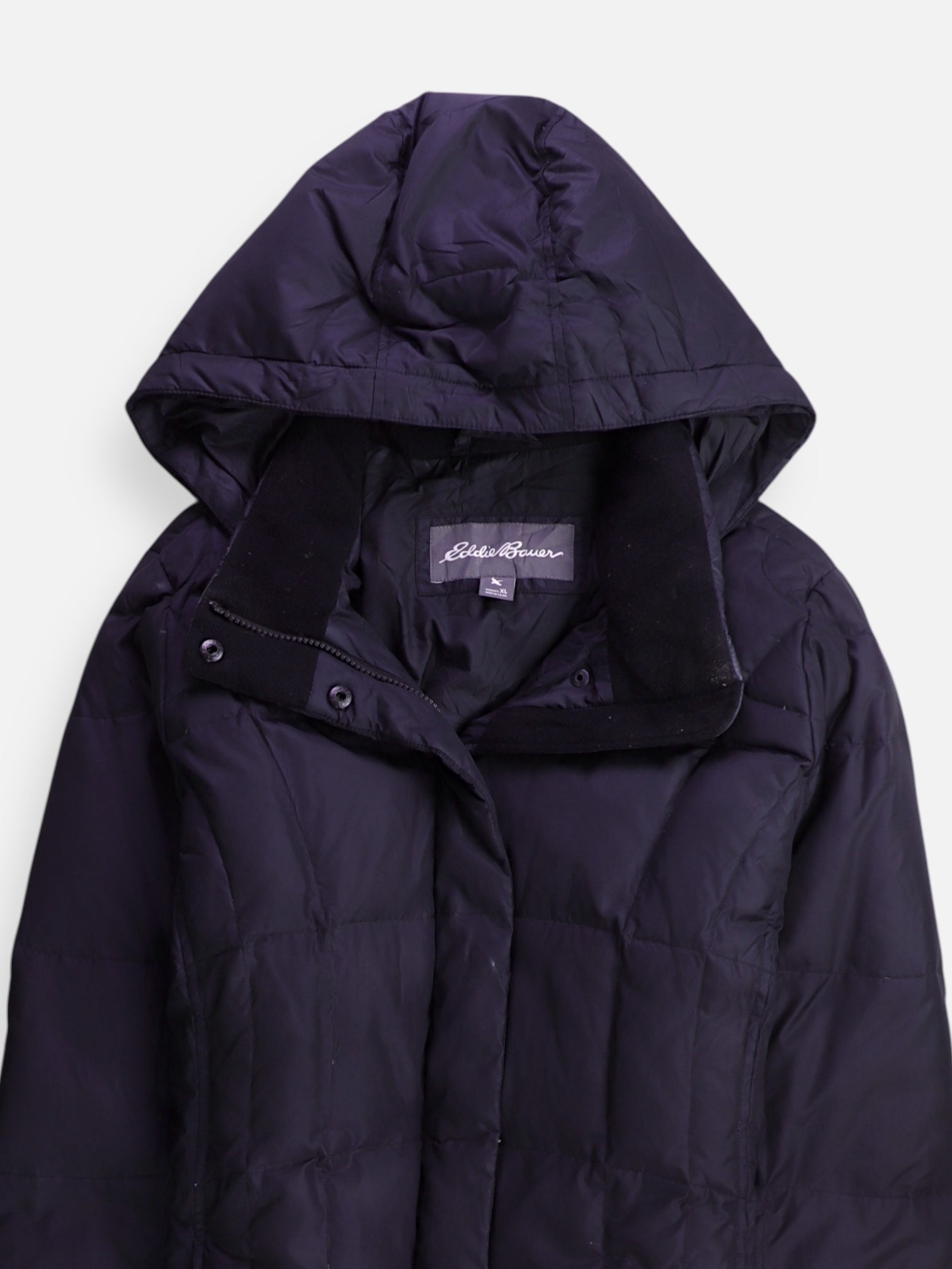 Eddie Bauer Abrigo Impermeable Puffer - Hombre - XL