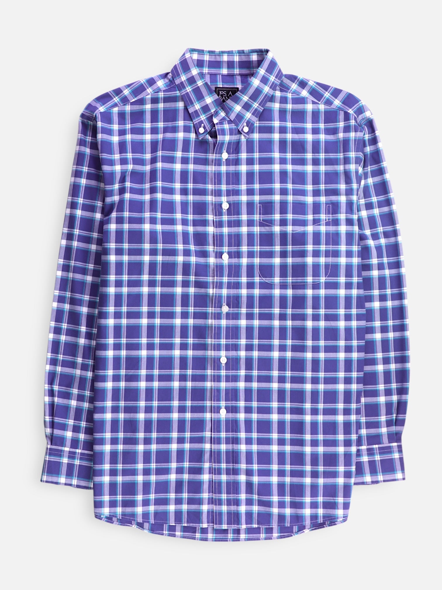 Camisa Color Block - Hombre - Large