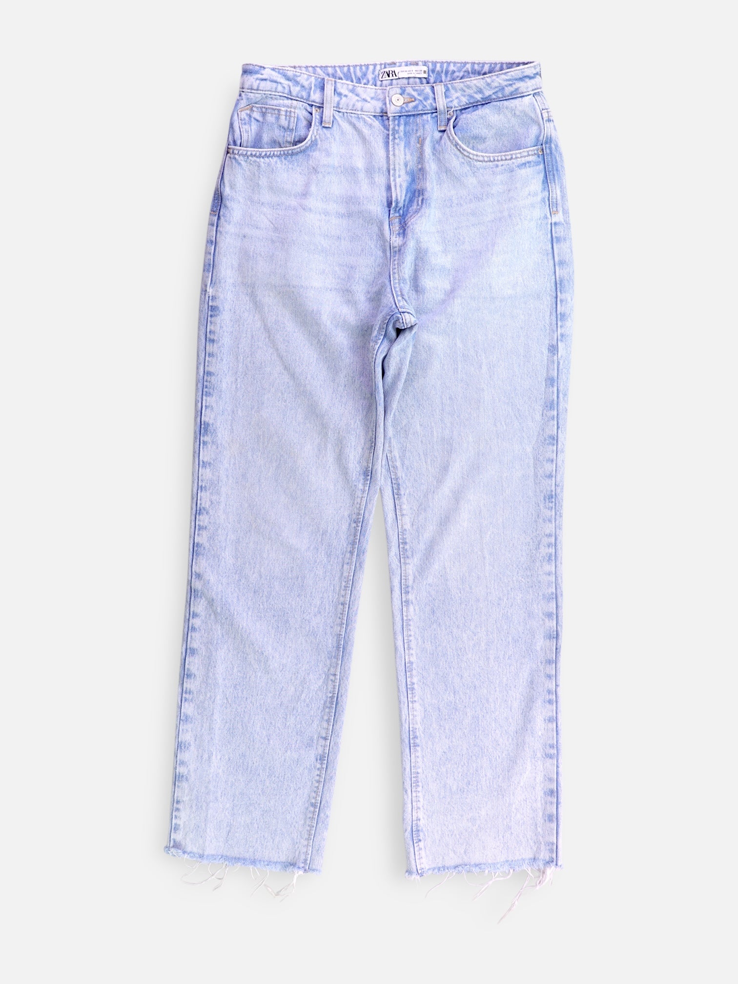 ZARA Jean Regular Fit Denim - Mujer - 6