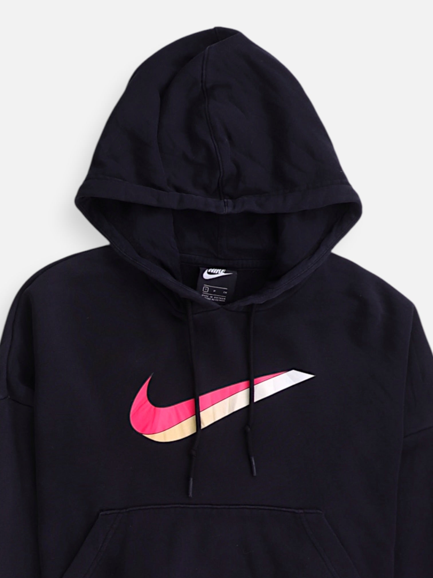 Nike Sudadera Hoodie Crop Top - Mujer - Small