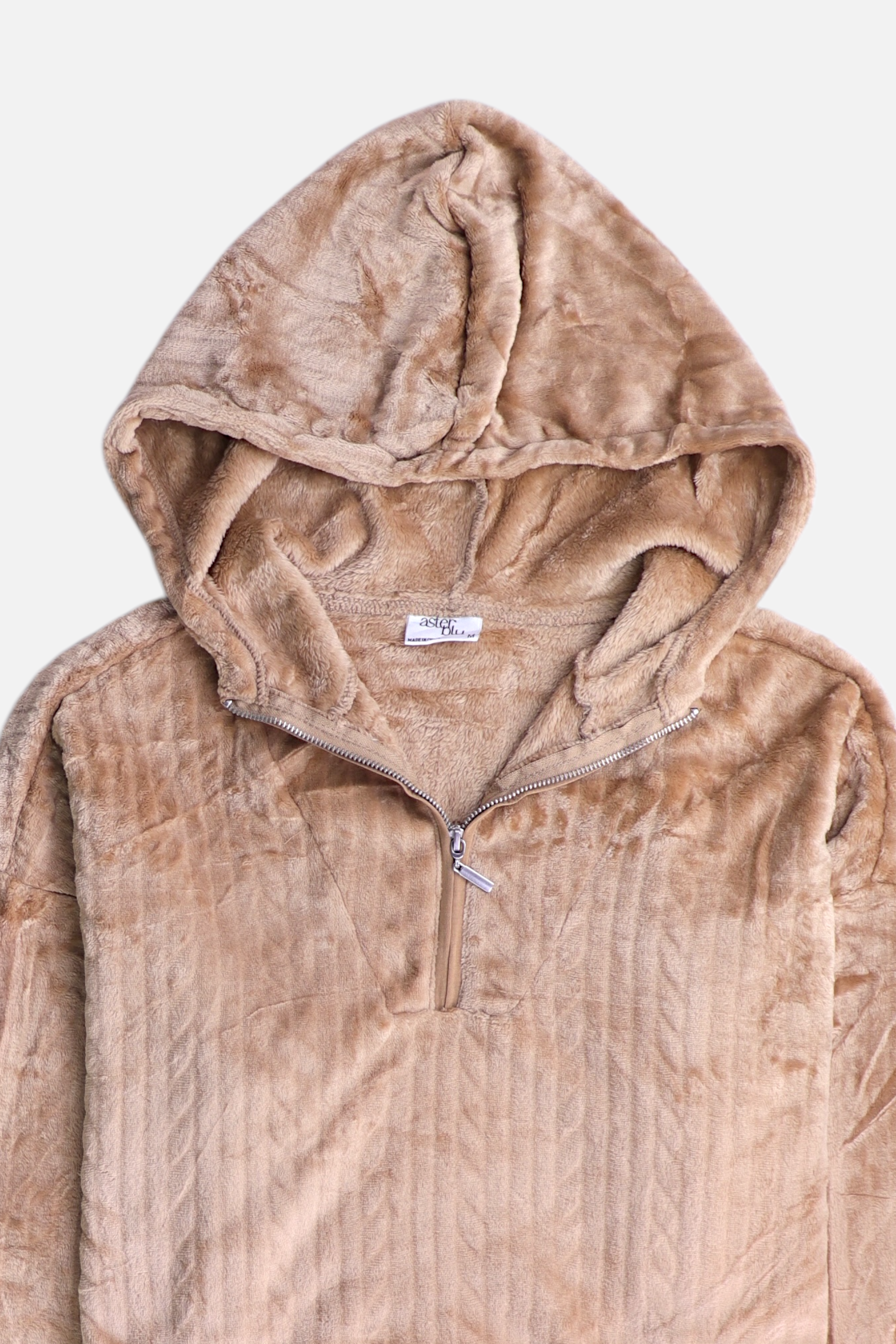 Sudadera Hoodie Teddy - Mujer - Medium