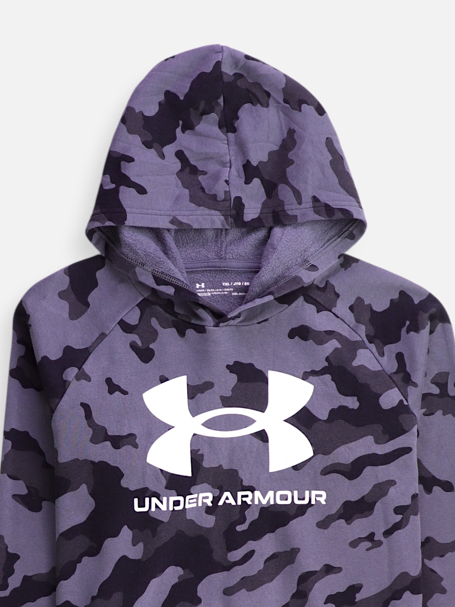 Under Armour Sudadera Hoodie Militar - Niño - XL - 15-14Y (Años)