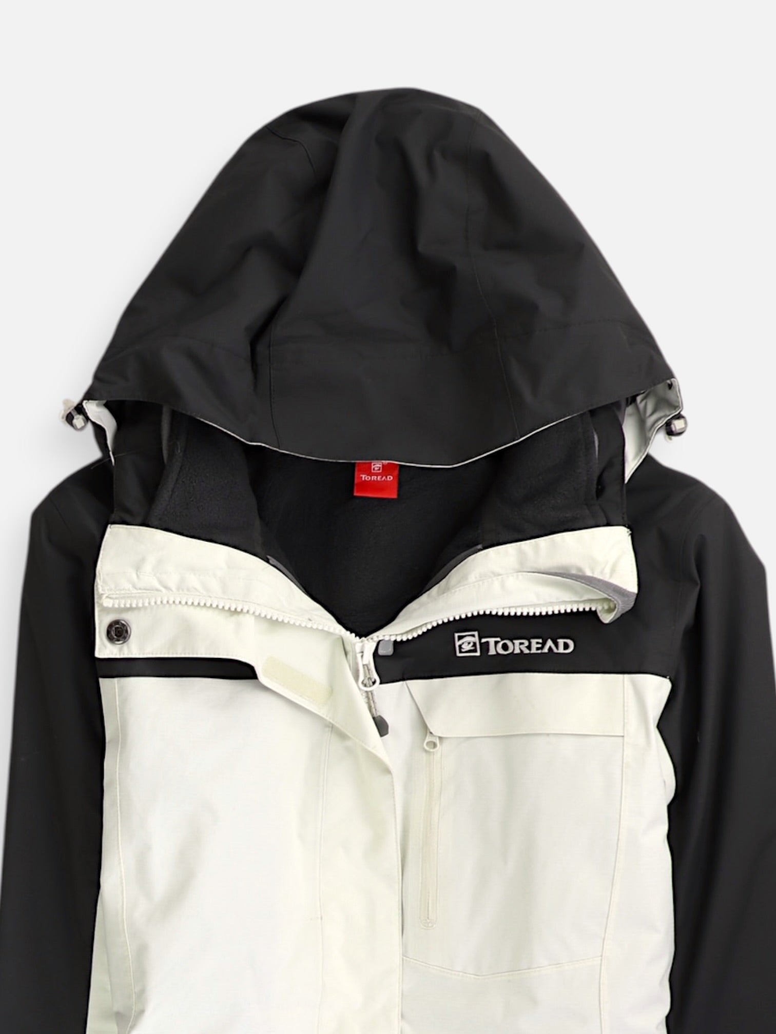 Chaqueta Impermeable Color Block - Mujer - Medium