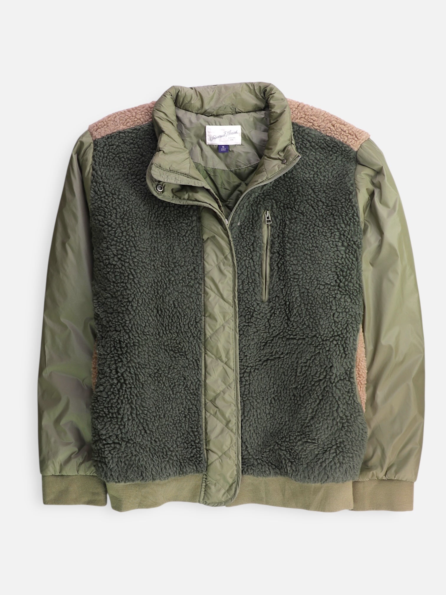 Universal Thread Chaqueta Impermeable Teddy - Mujer - XL