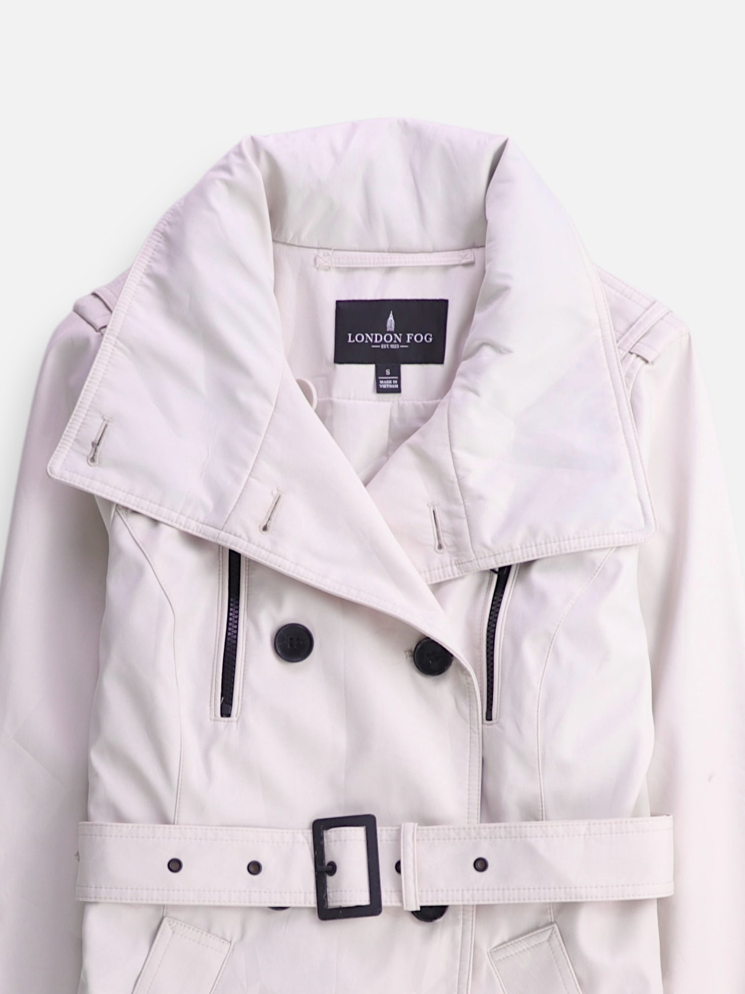 LONDON FOG Chaqueta Trench coat Basic - Mujer - Small
