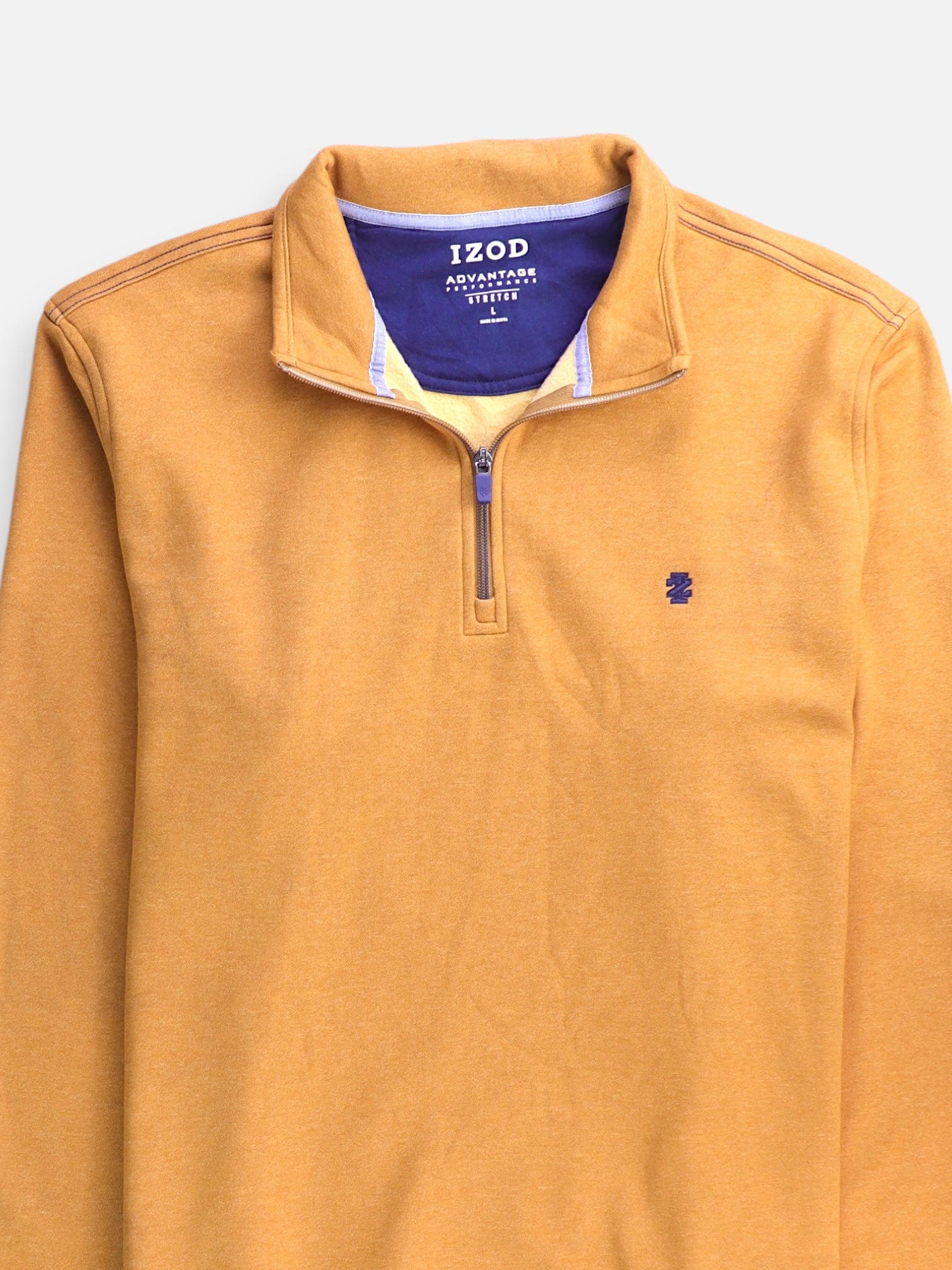 Izod Sudadera Fleece Basic - Hombre - Large