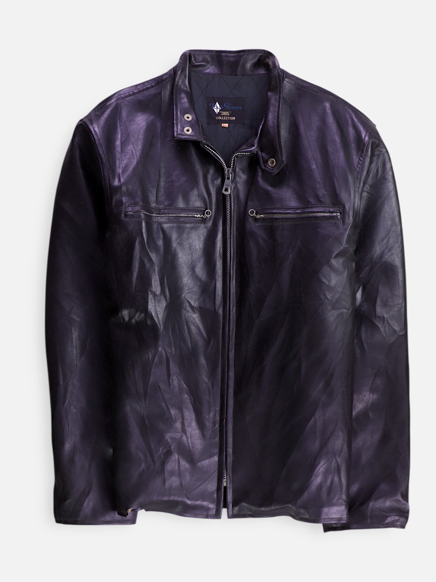 Chaqueta Cuero Basic - Hombre - XL