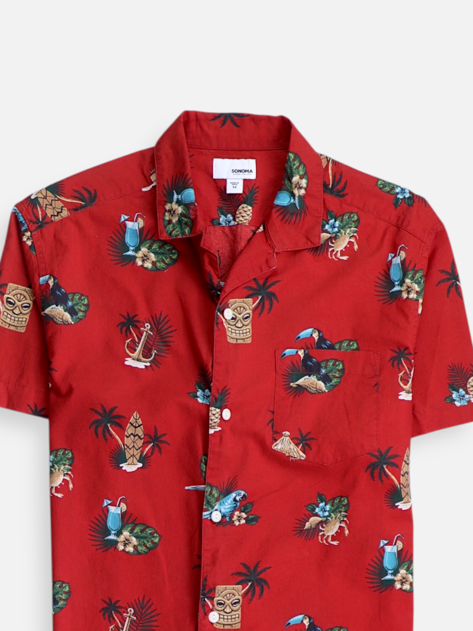 SONOMA Camisa Verano - Hombre - Medium