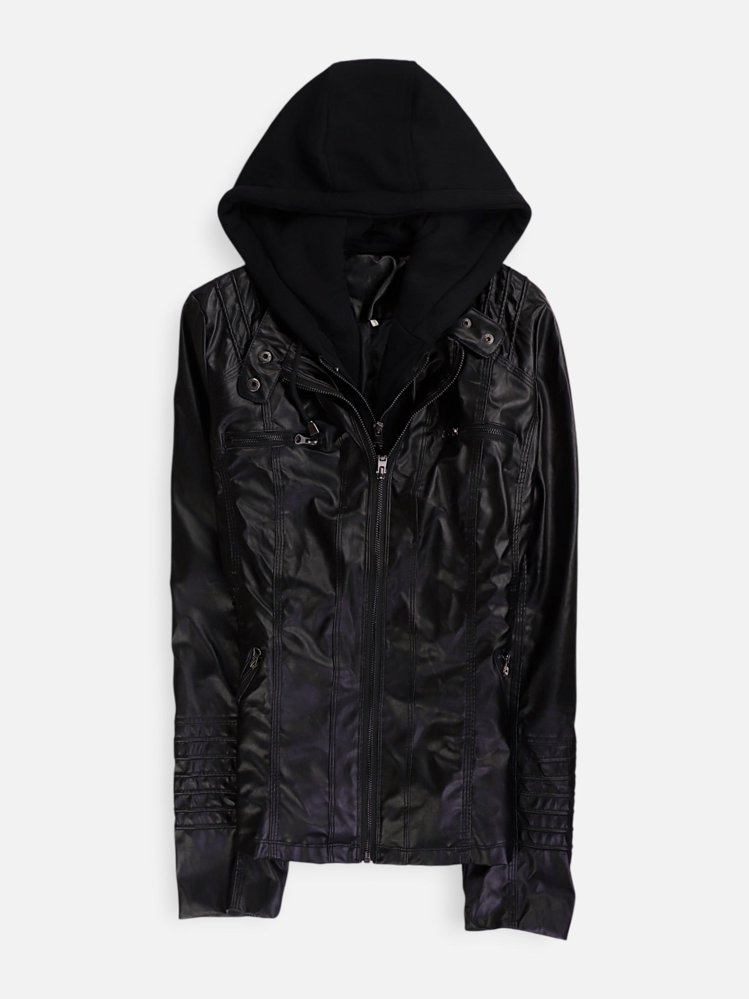 Chaqueta Cuero Cazadora - Mujer - Medium