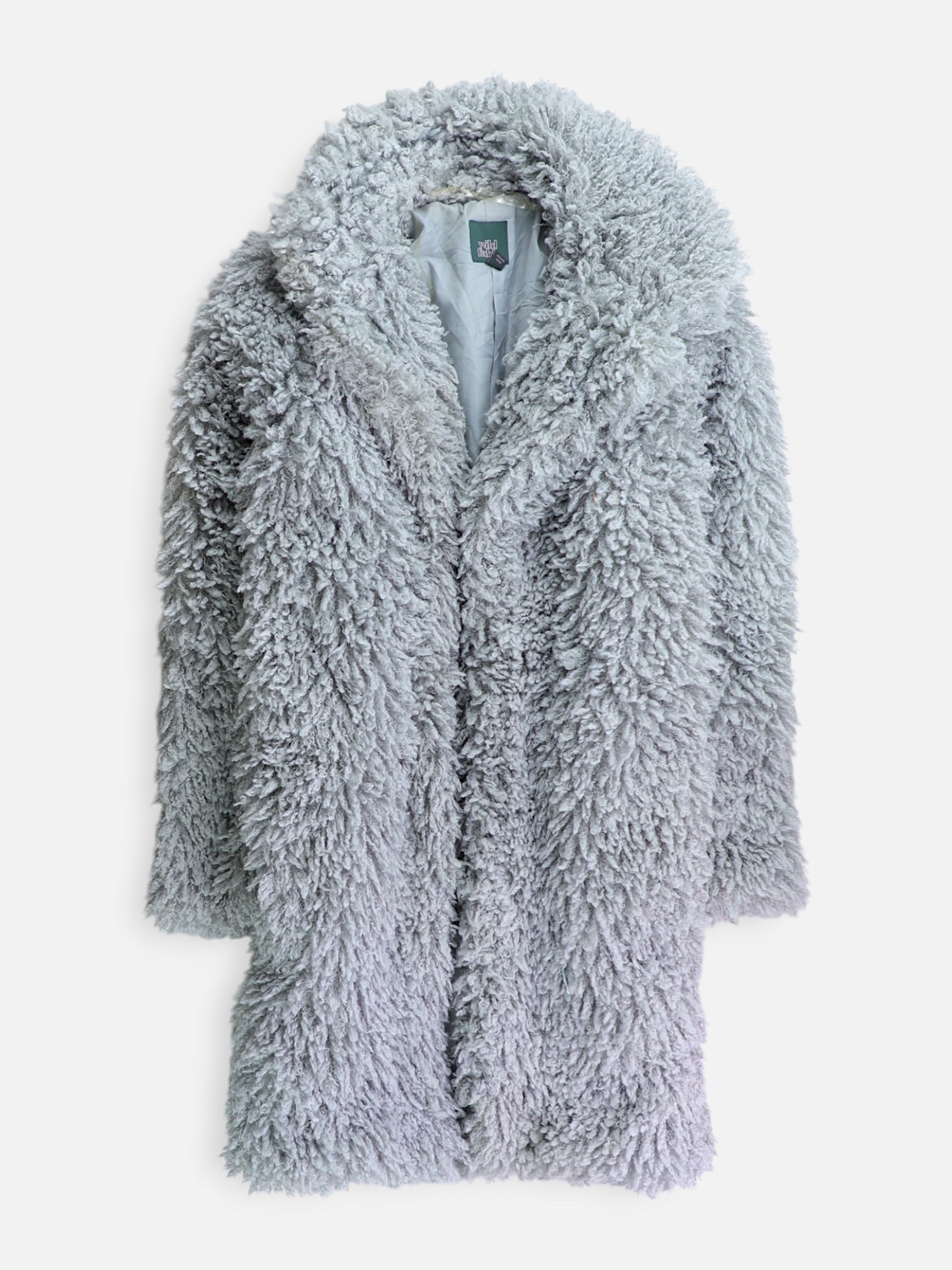 Wild Fable Abrigo Casual Teddy - Mujer - Medium