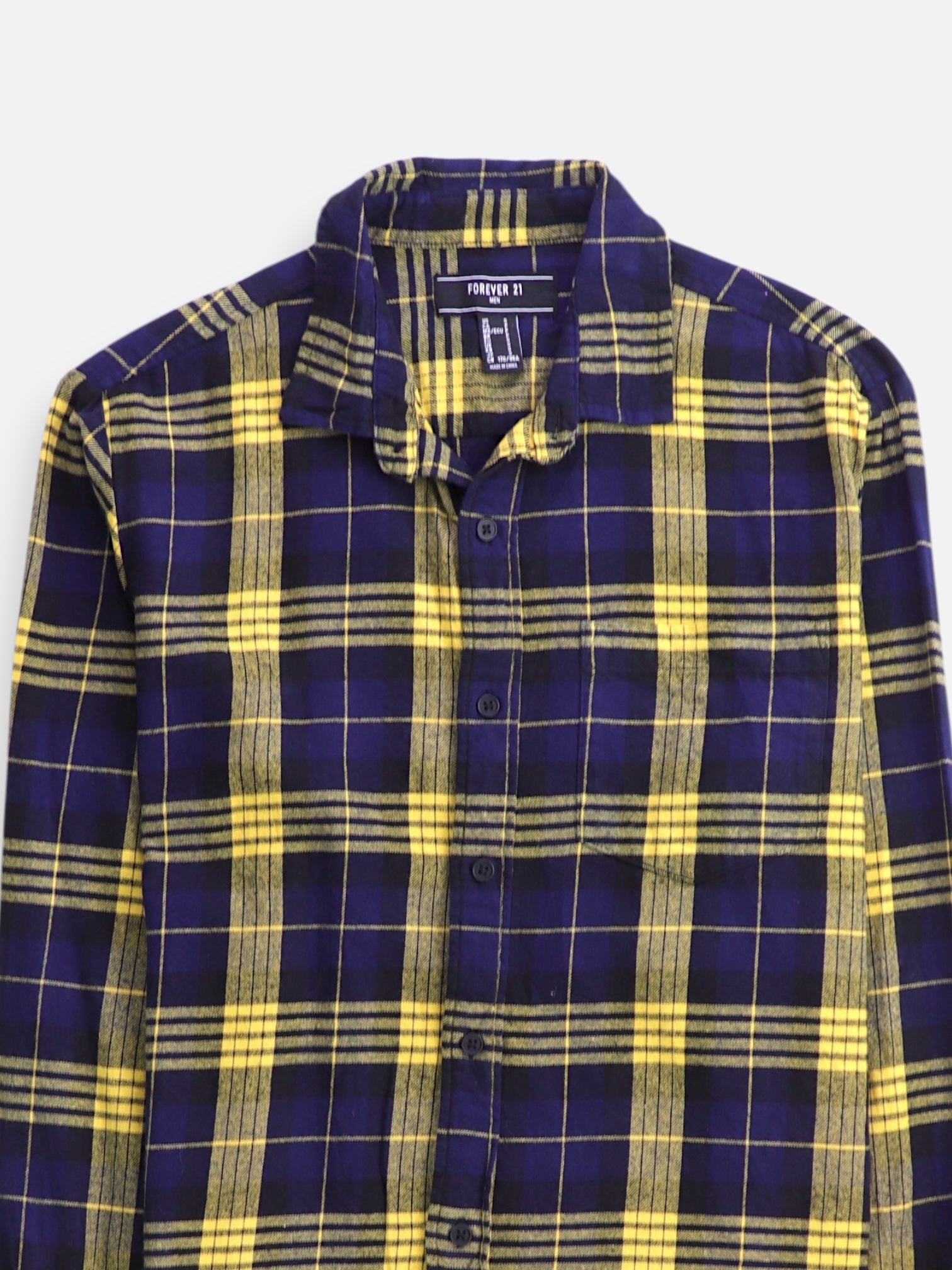 Forever 21 Camisa Vaquero - Hombre - Small