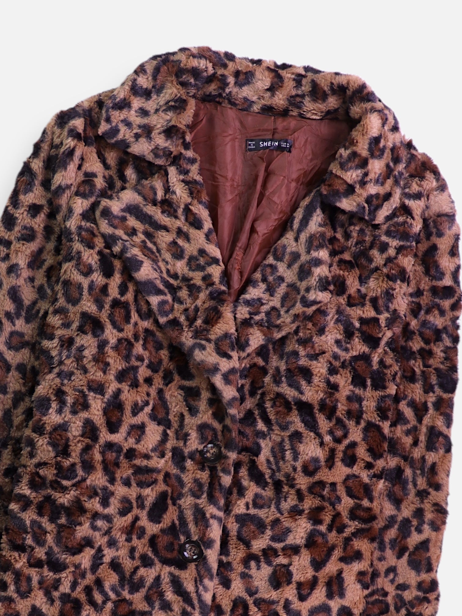 SHEIN Chaqueta Casual Teddy - Mujer - Medium