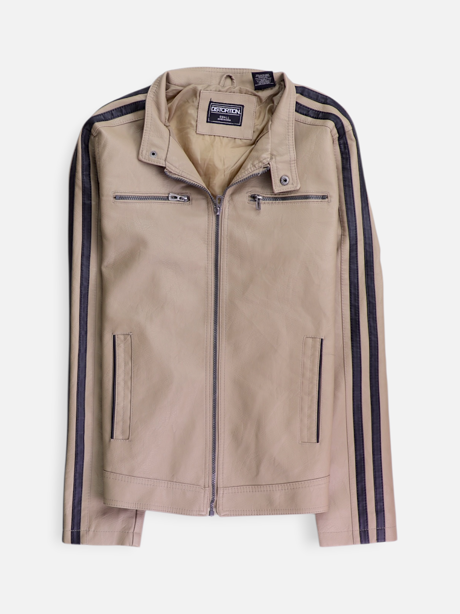 Chaqueta Casual Cuero - Hombre - Small