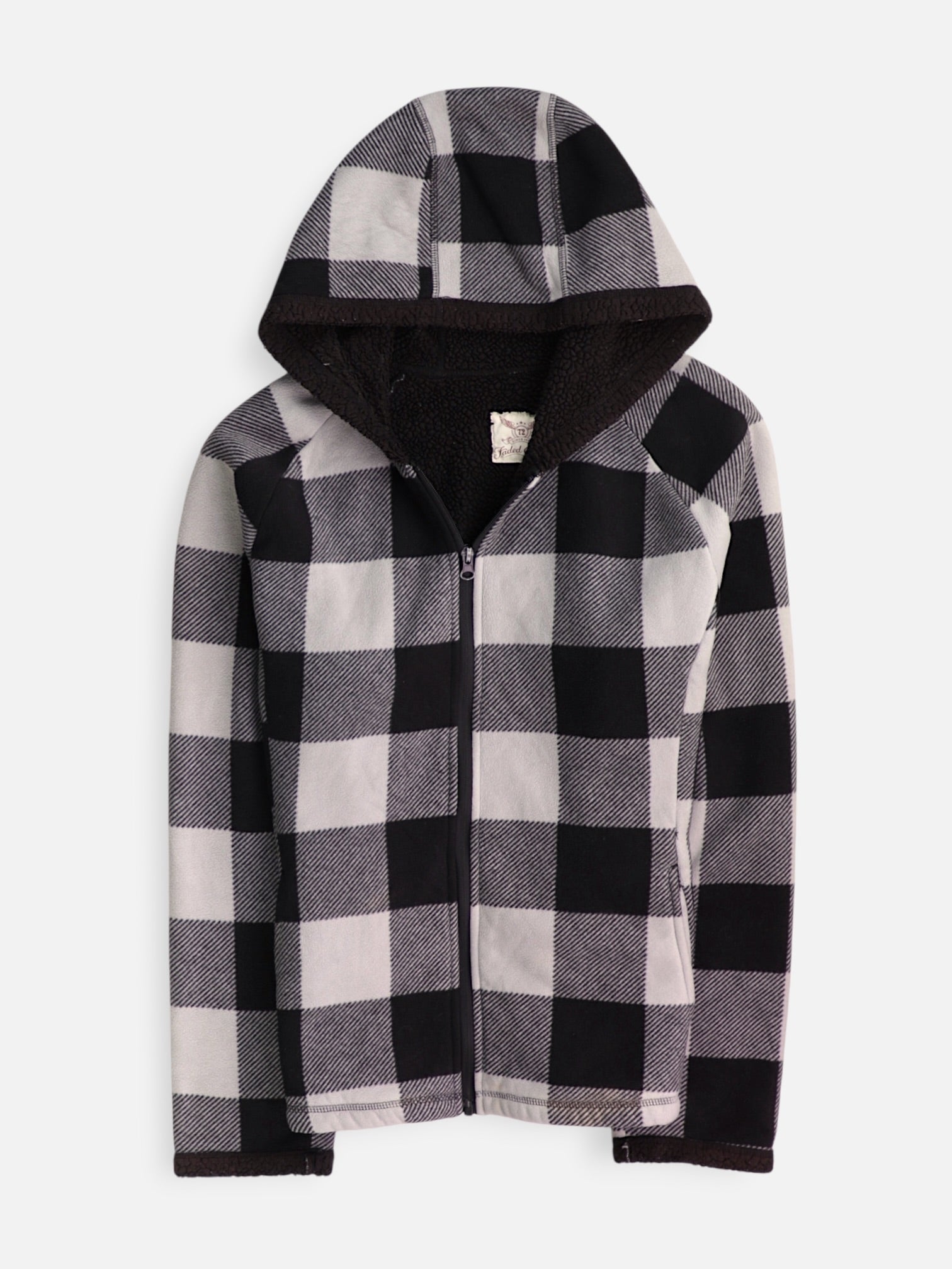 Sudadera Hoodie Color Block - Mujer - Large