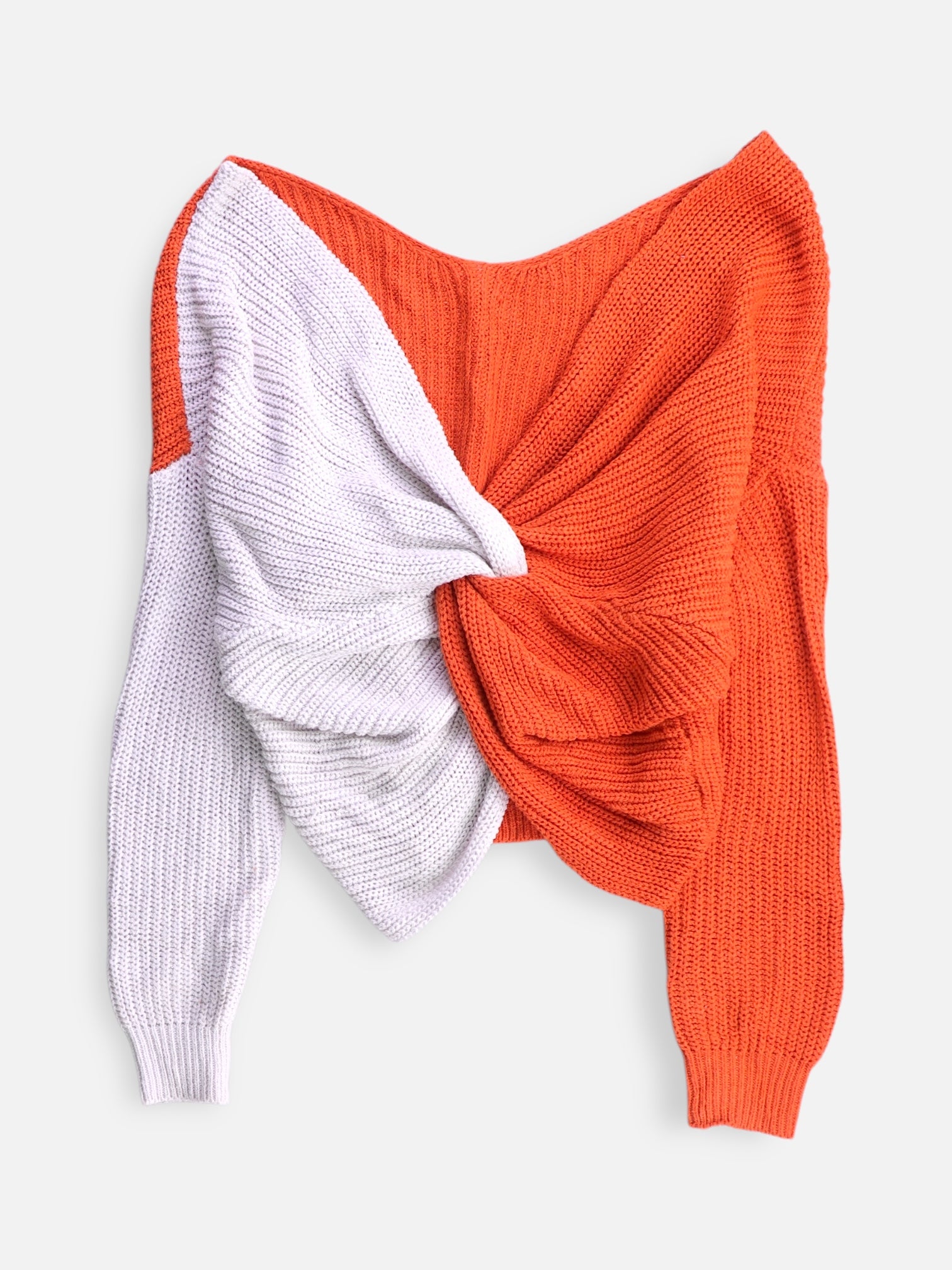 Sueter Knit Color Block - Mujer - M/L