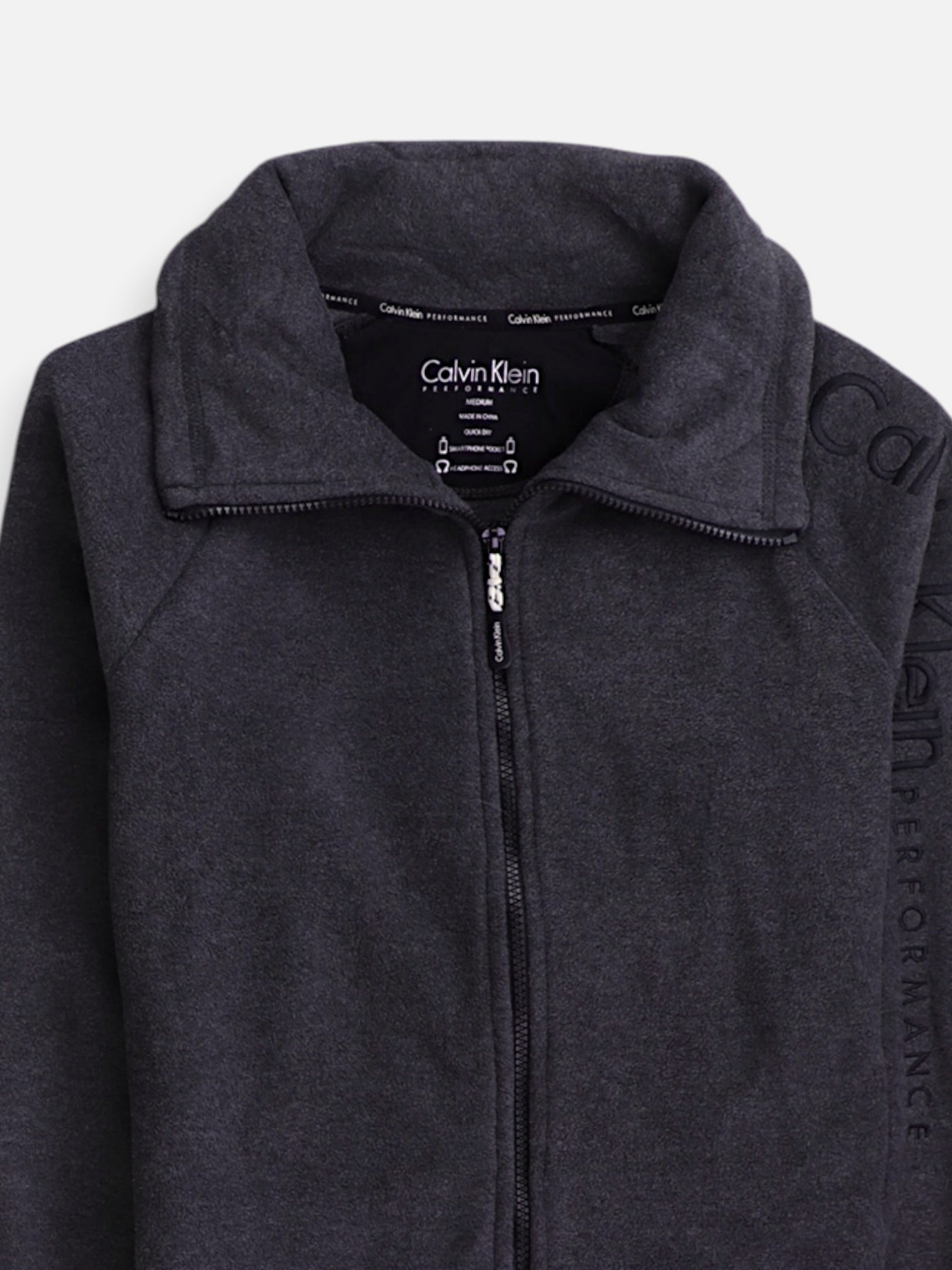 Calvin Klein Sueter Fleece Casual - Mujer - Medium