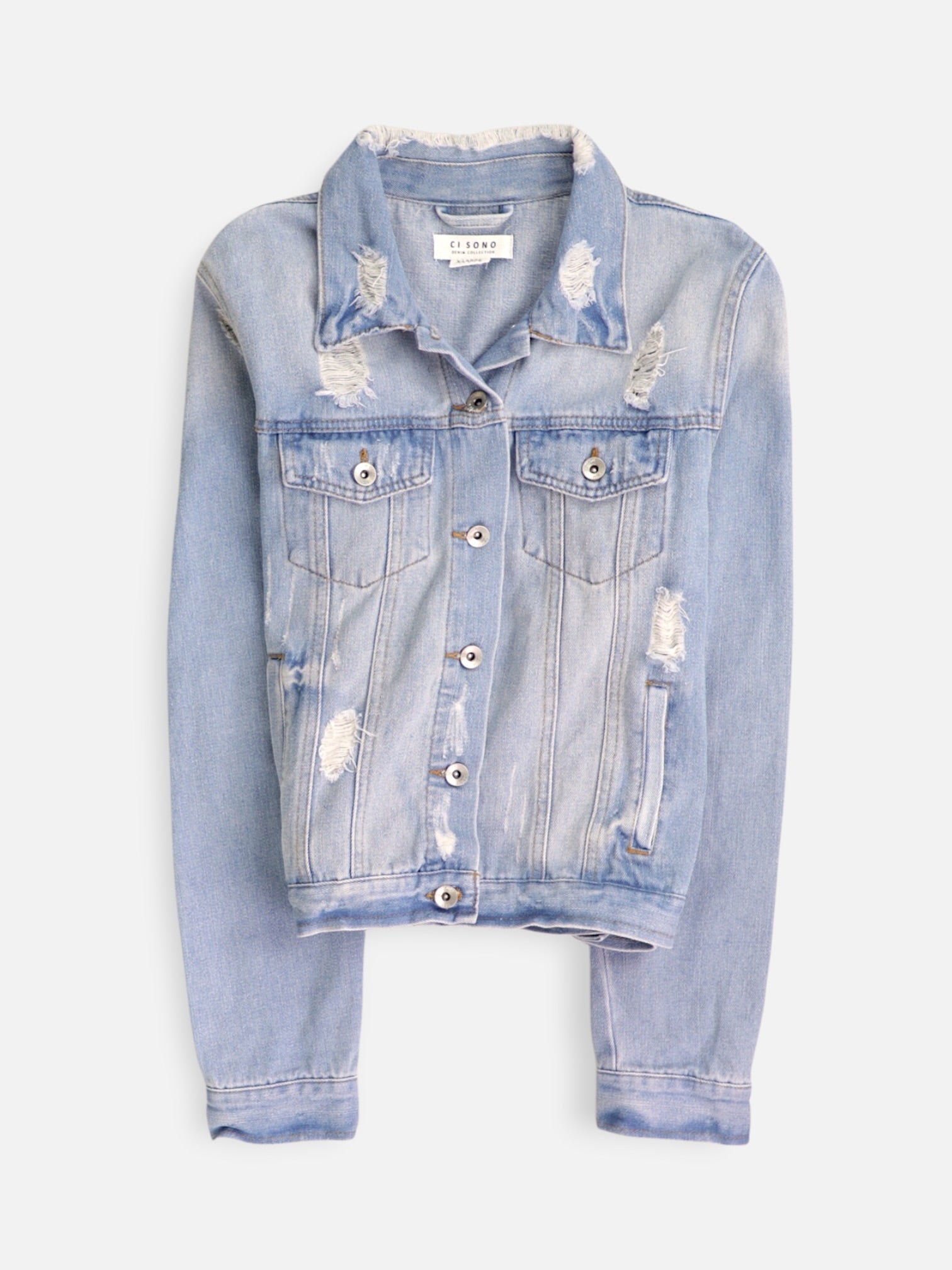 Ci Sono Chaqueta Casual Denim - Mujer - XL