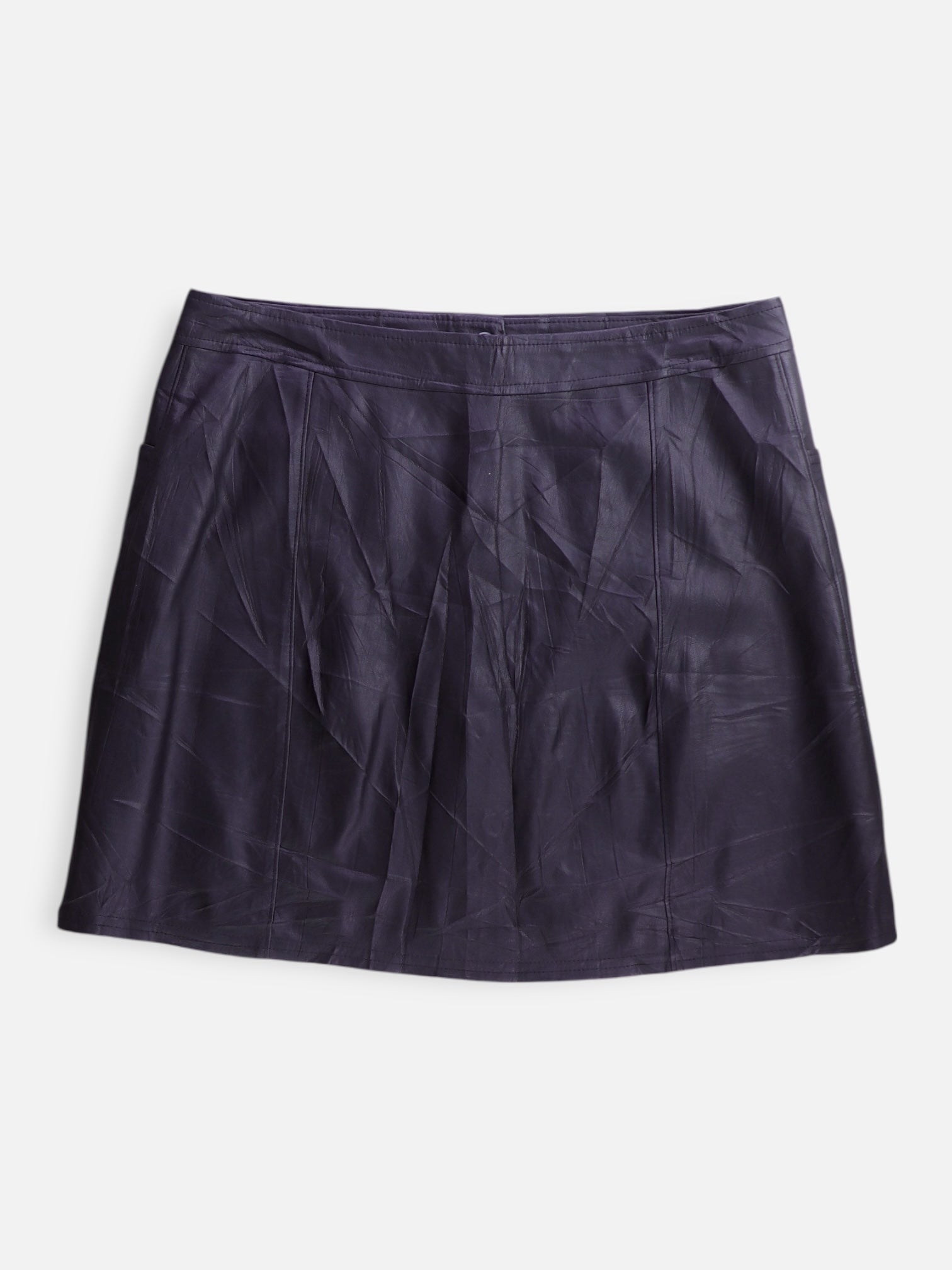 EXPRESS Falda Cuero - Mujer - 6