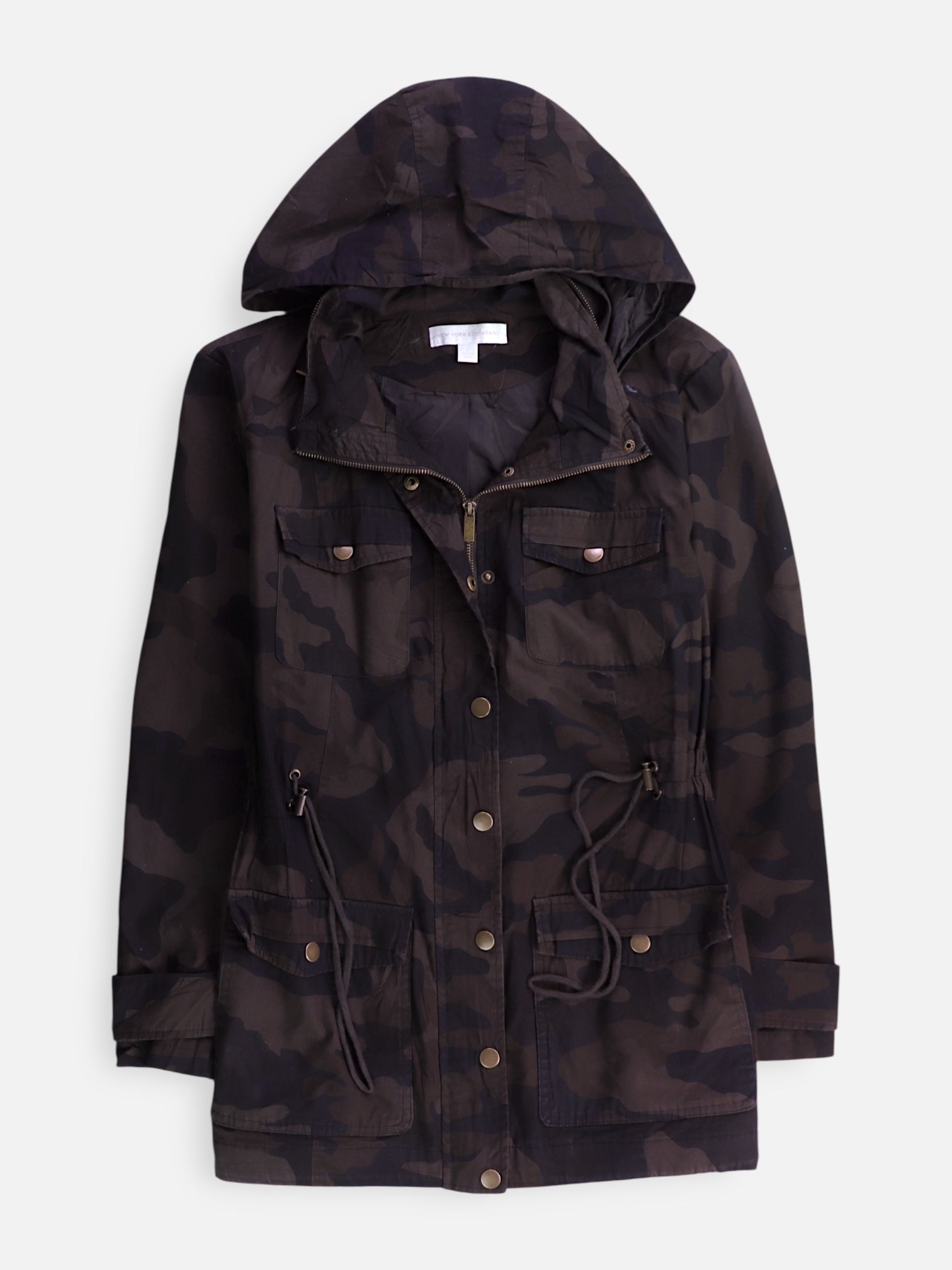 NY&C Chaqueta Cazadora Militar - Mujer - XL