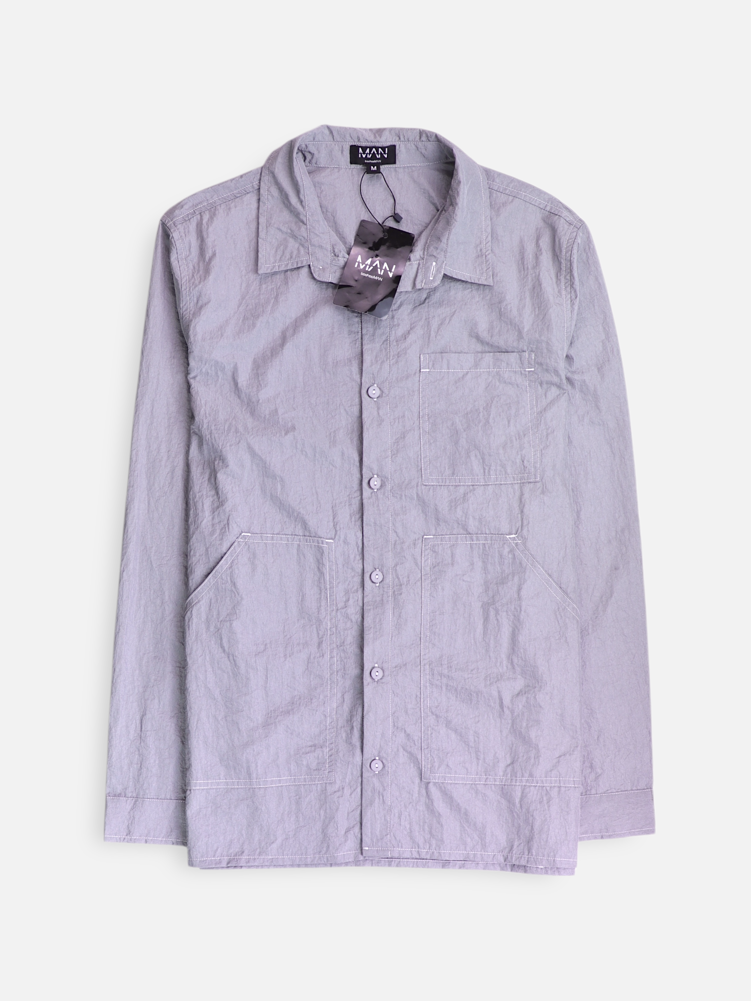 boohooman Camisa Casual - Hombre - Medium