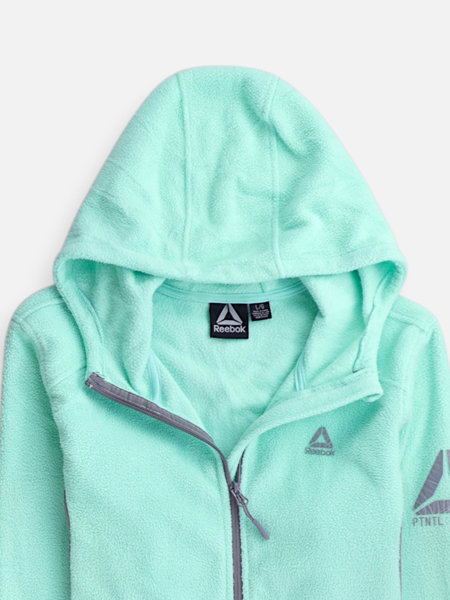 Reebok Sudadera Hoodie Basic - Mujer - Large