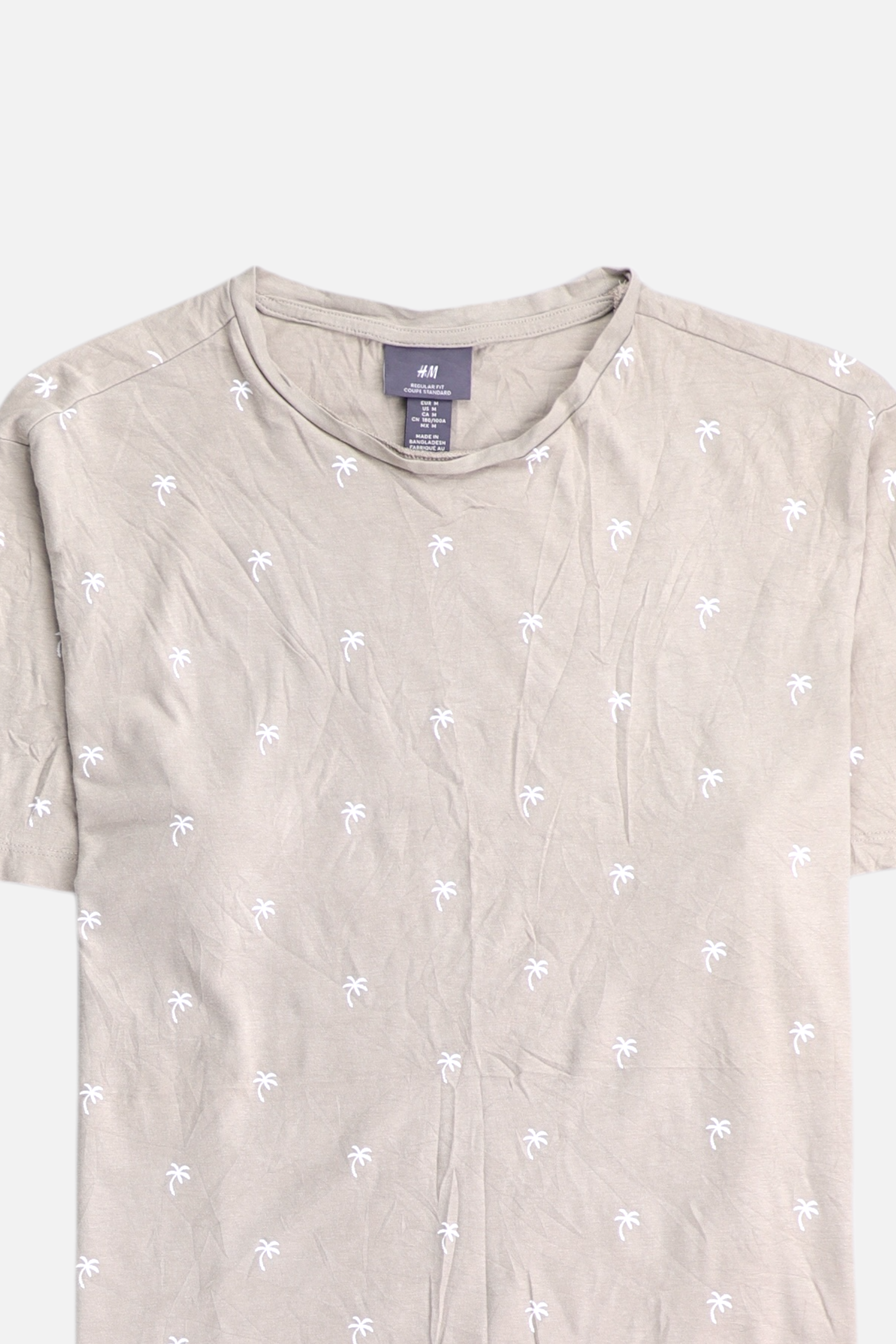 H&M Camiseta Basic - Hombre - Medium