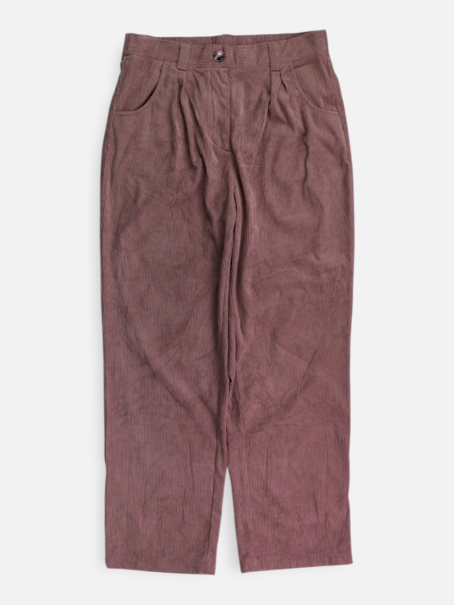 Pantalon Regular Fit Corduroy - Mujer - Large