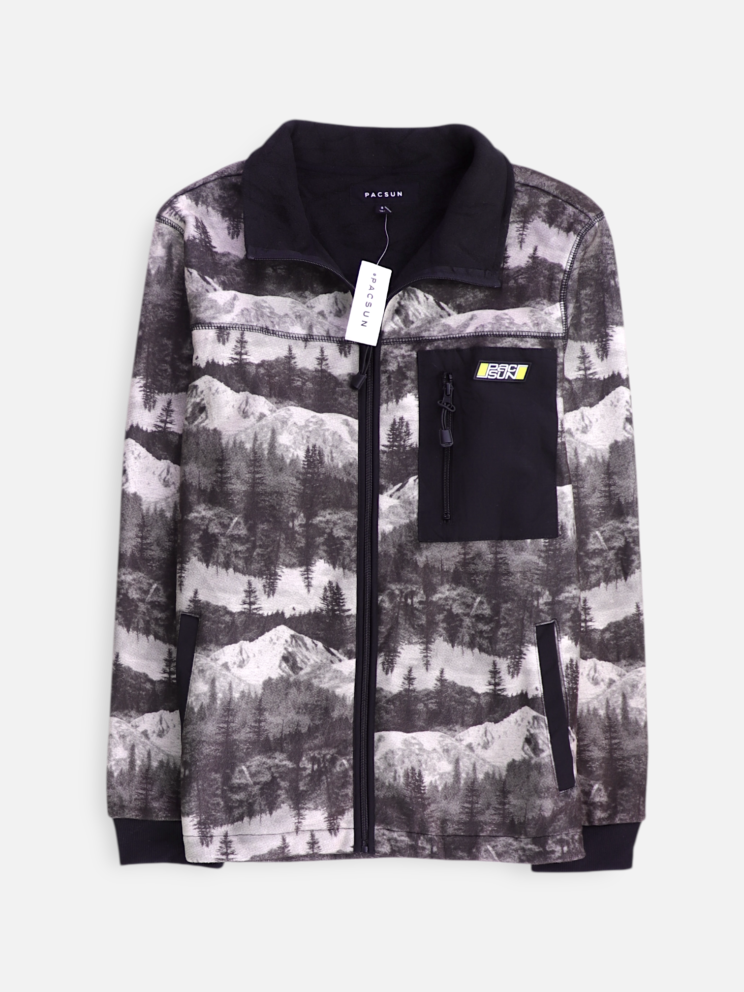 PACSUN Sudadera Fleece Basic - Hombre - Small