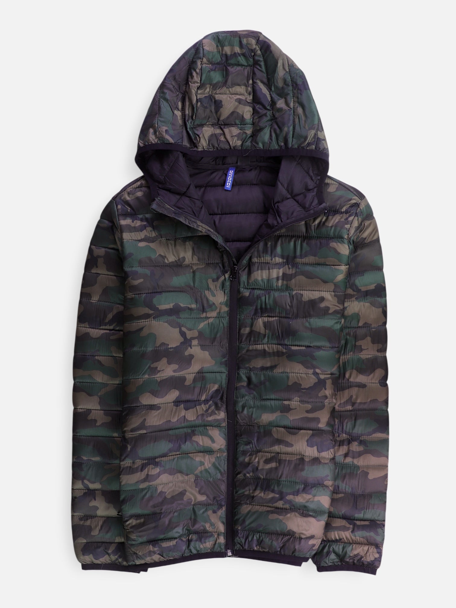 H&M Chaqueta Puffer Impermeable - Hombre - Large
