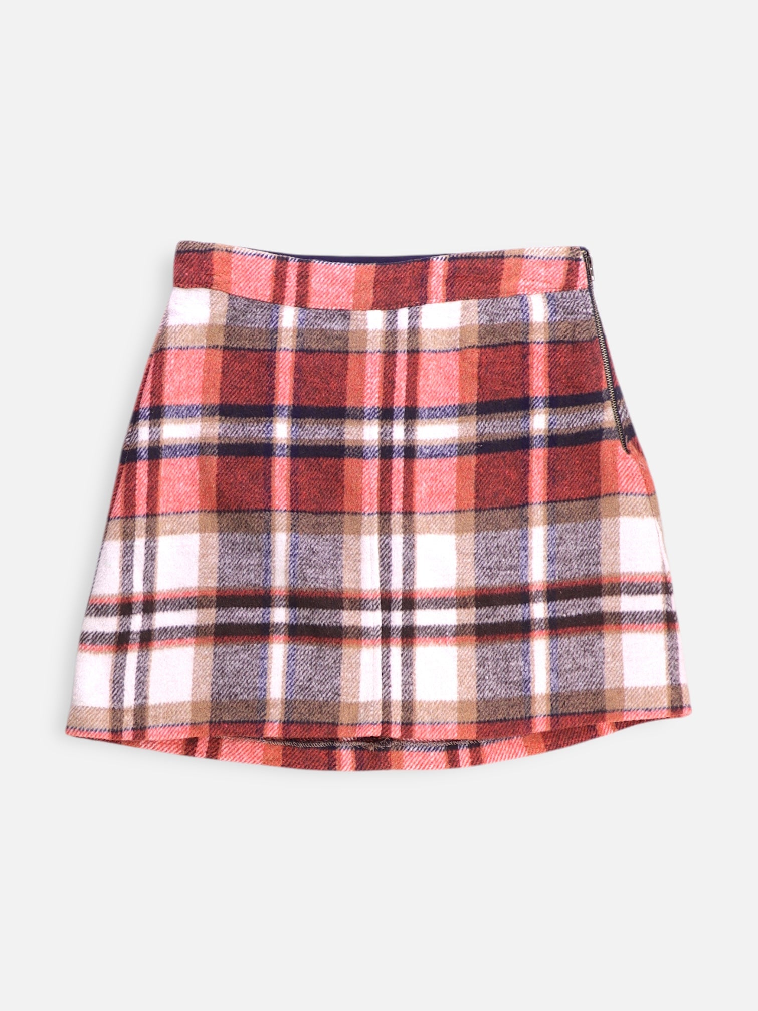 Falda Plaid Types - Mujer - Small