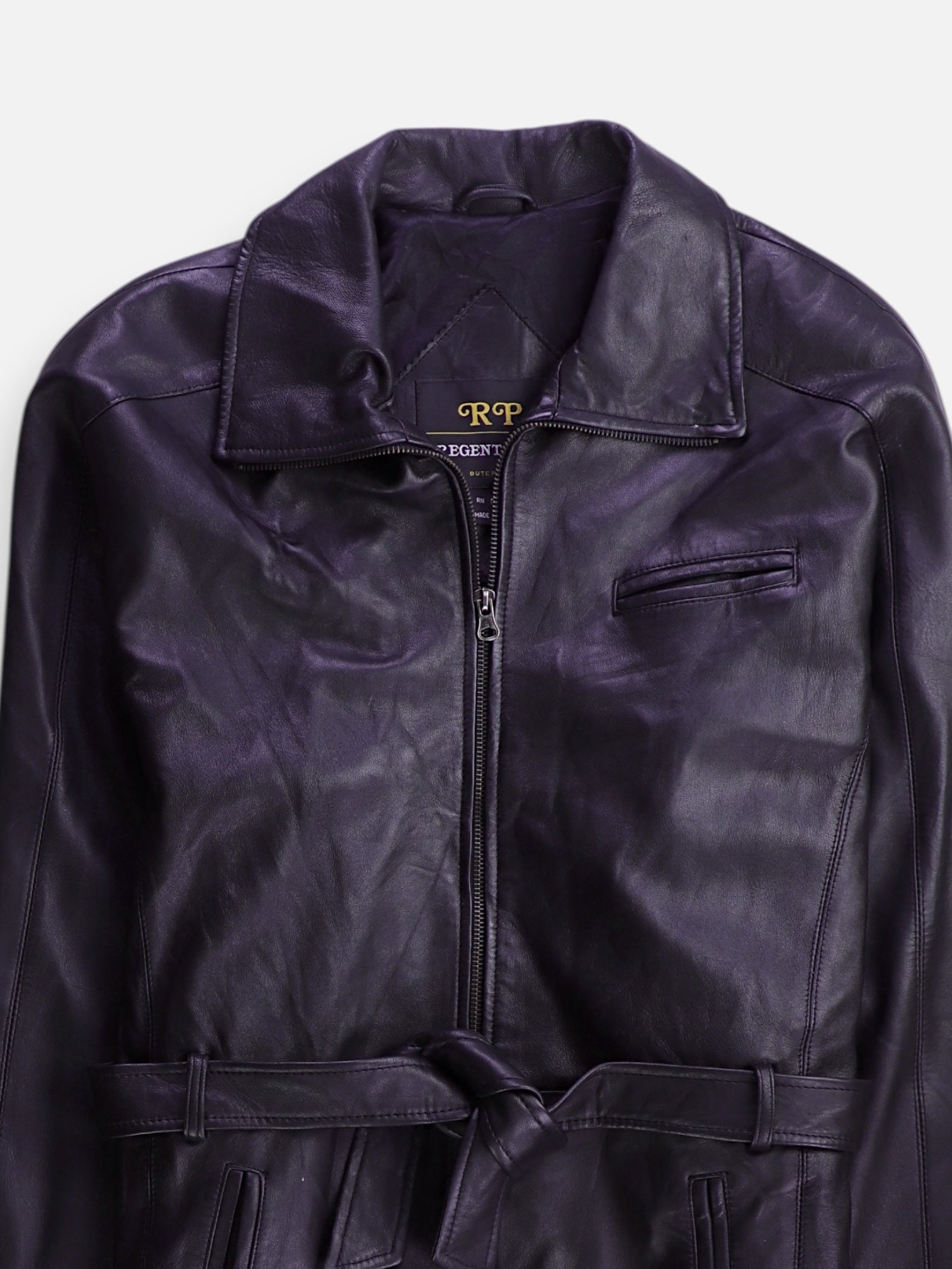 Chaqueta Casual Cuero - Hombre - Large