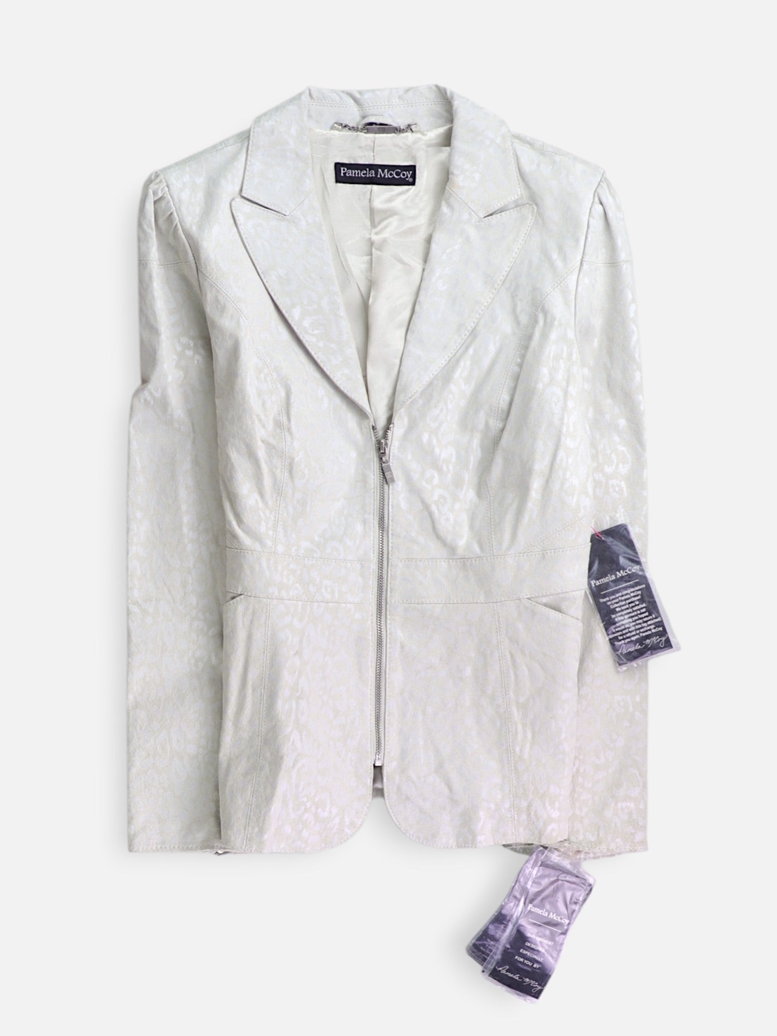 Chaqueta Cuero Suede - Mujer - Medium