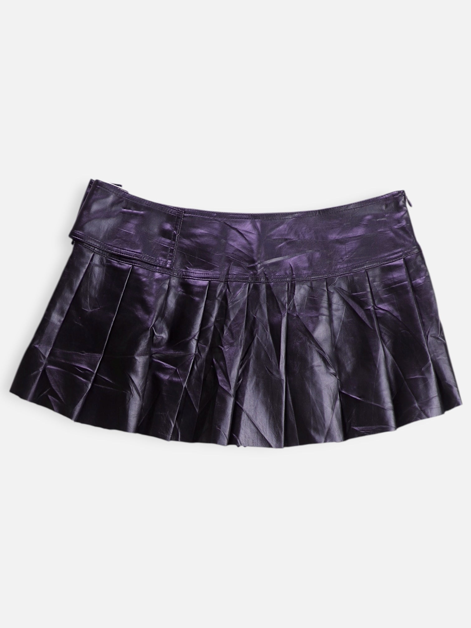 SHEIN Falda Cuero - Mujer - Medium